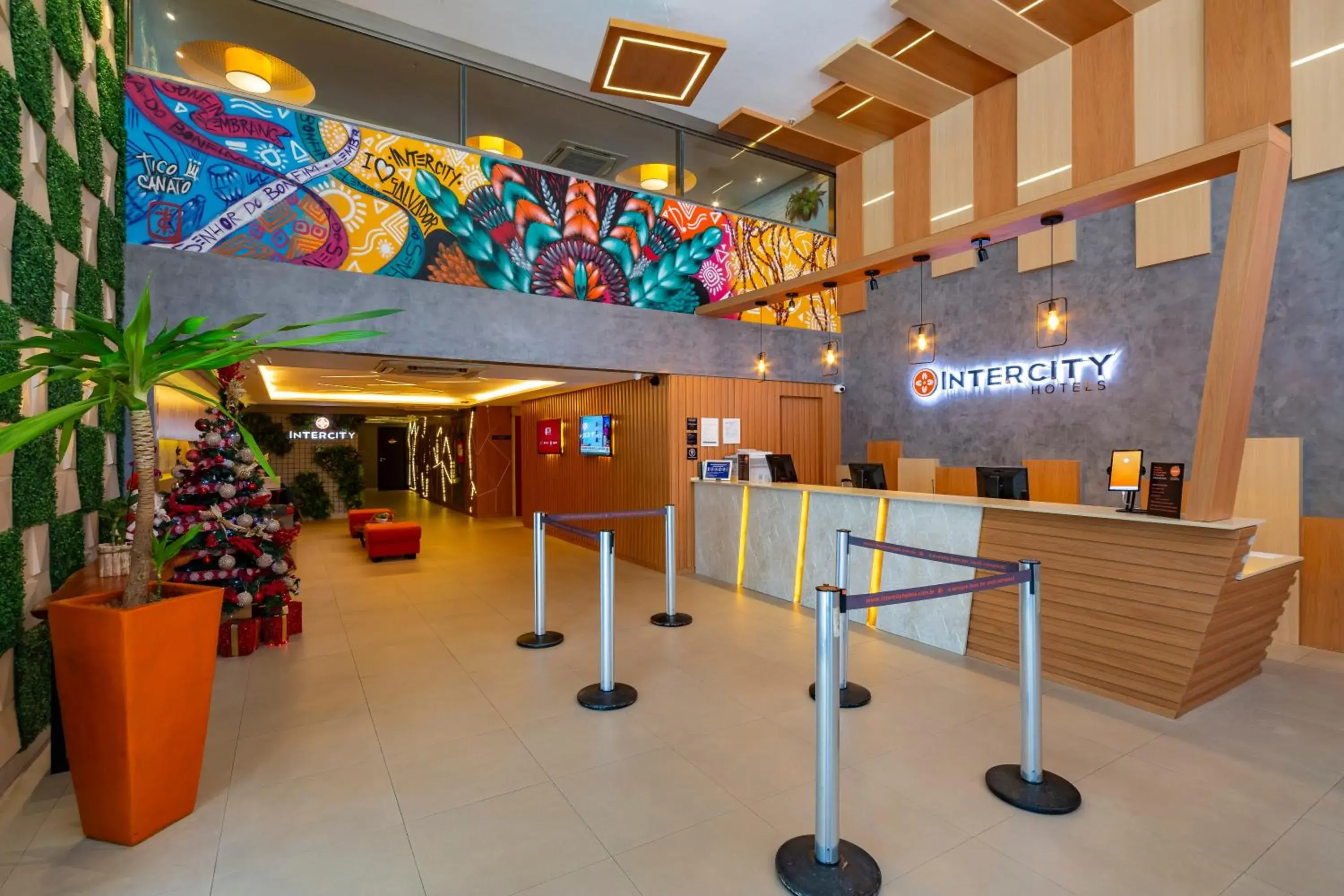 Lobby or reception in Intercity Salvador Lobby or reception in Intercity Salvador