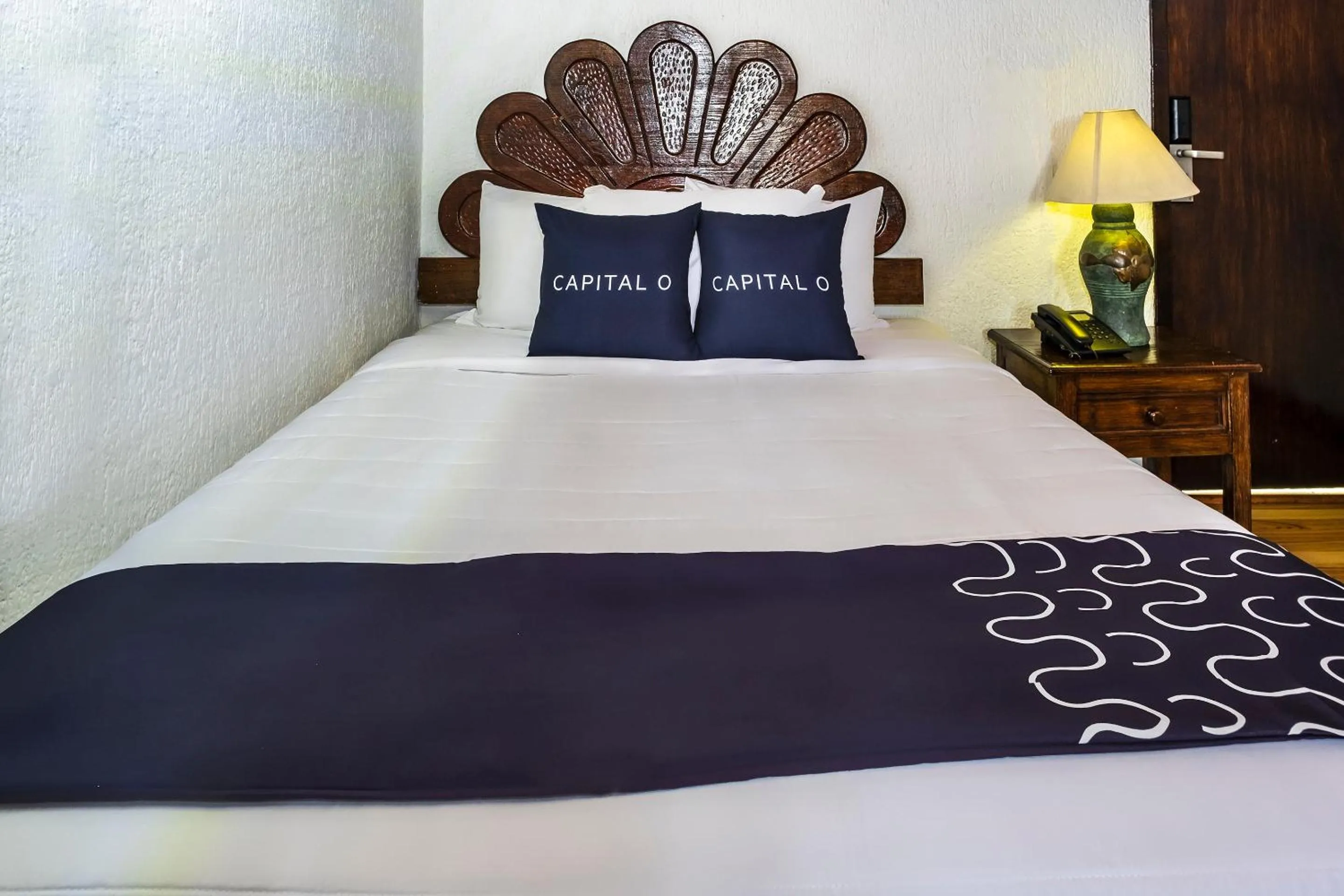 Bedroom, Bed in Capital O Hotel Central, Xalapa