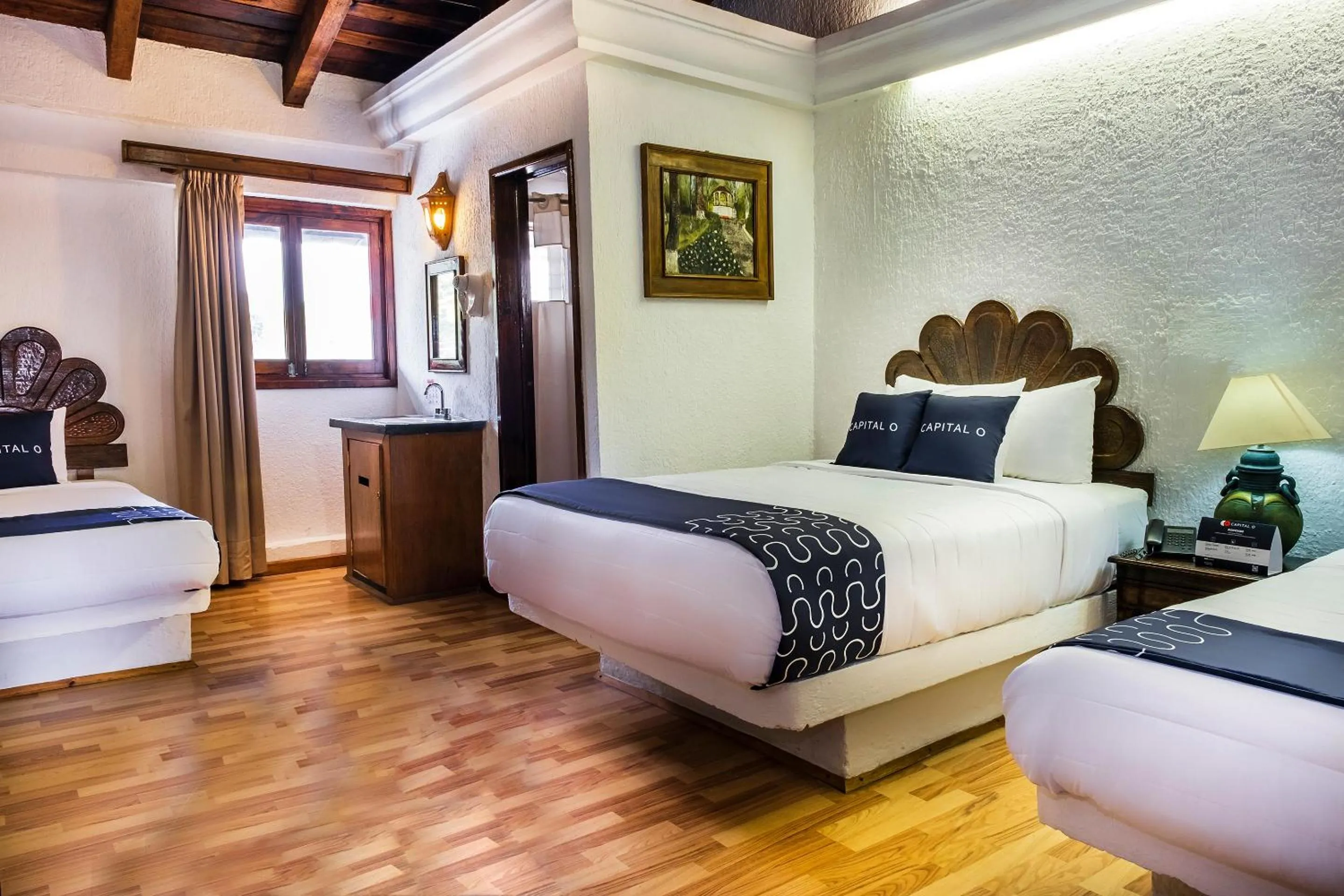 Bedroom, Bed in Capital O Hotel Central, Xalapa