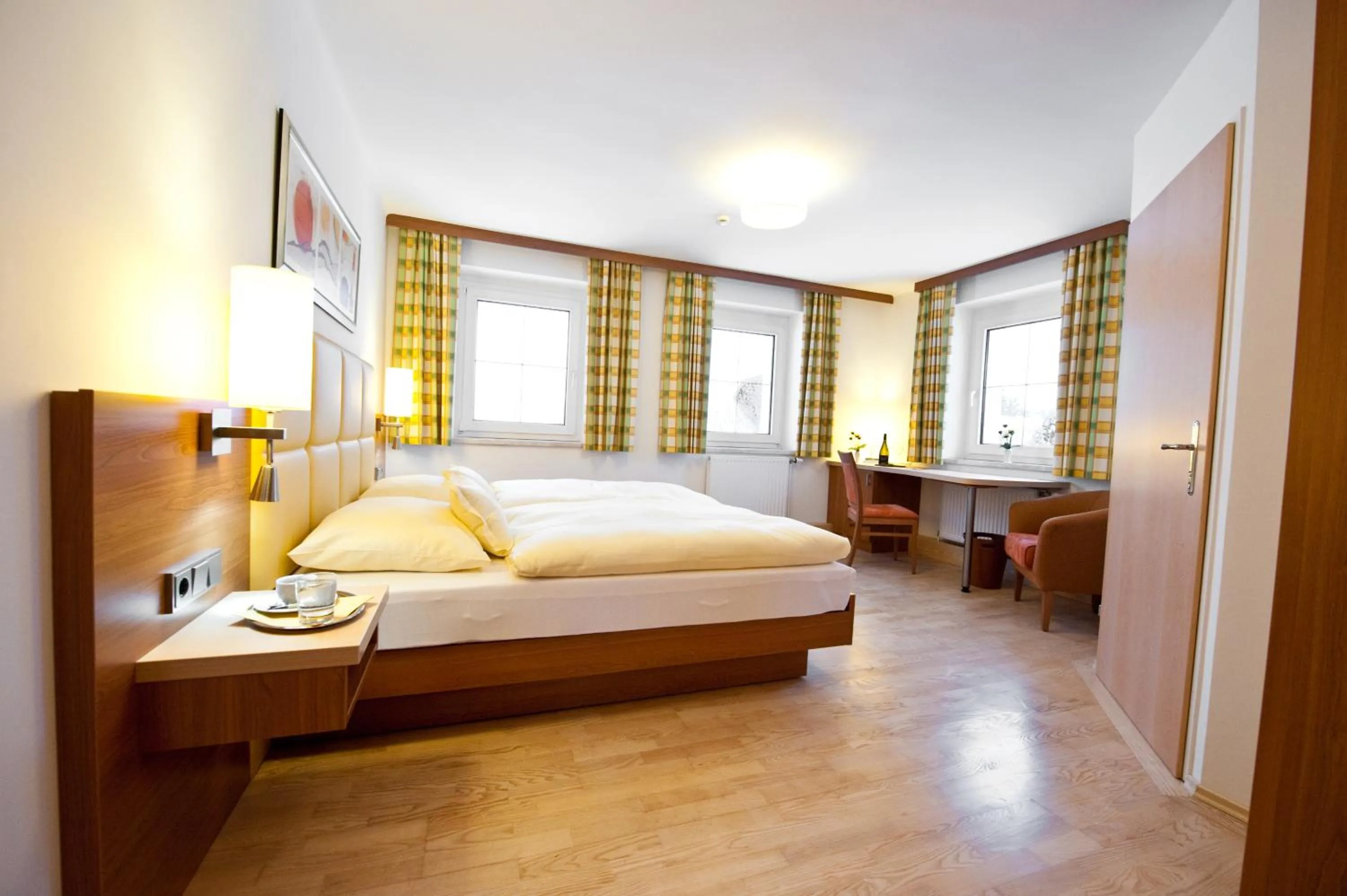 Photo of the whole room, Bed in Hotel Sonnenhof