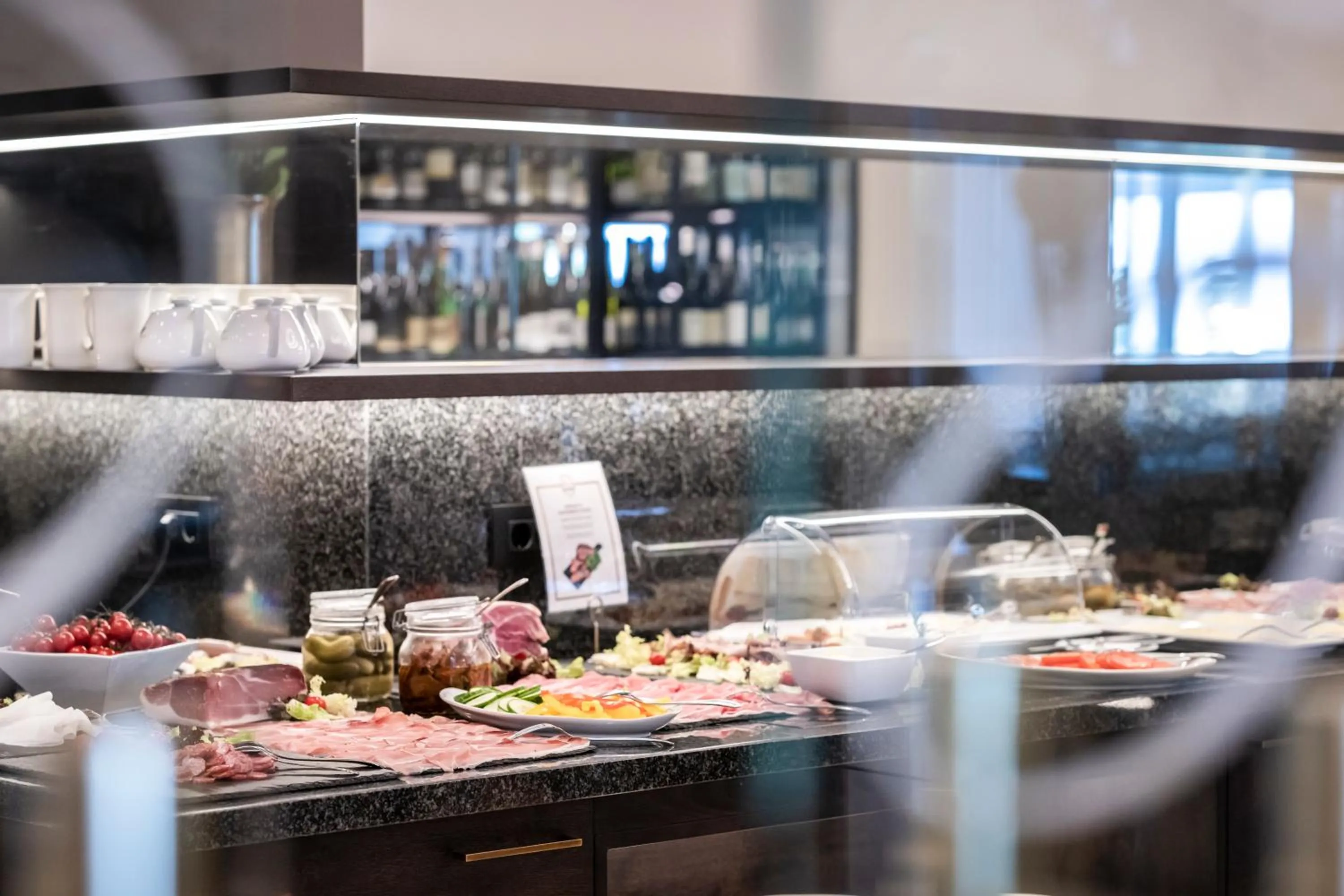 Breakfast in Small & Beautiful Hotel Gnaid