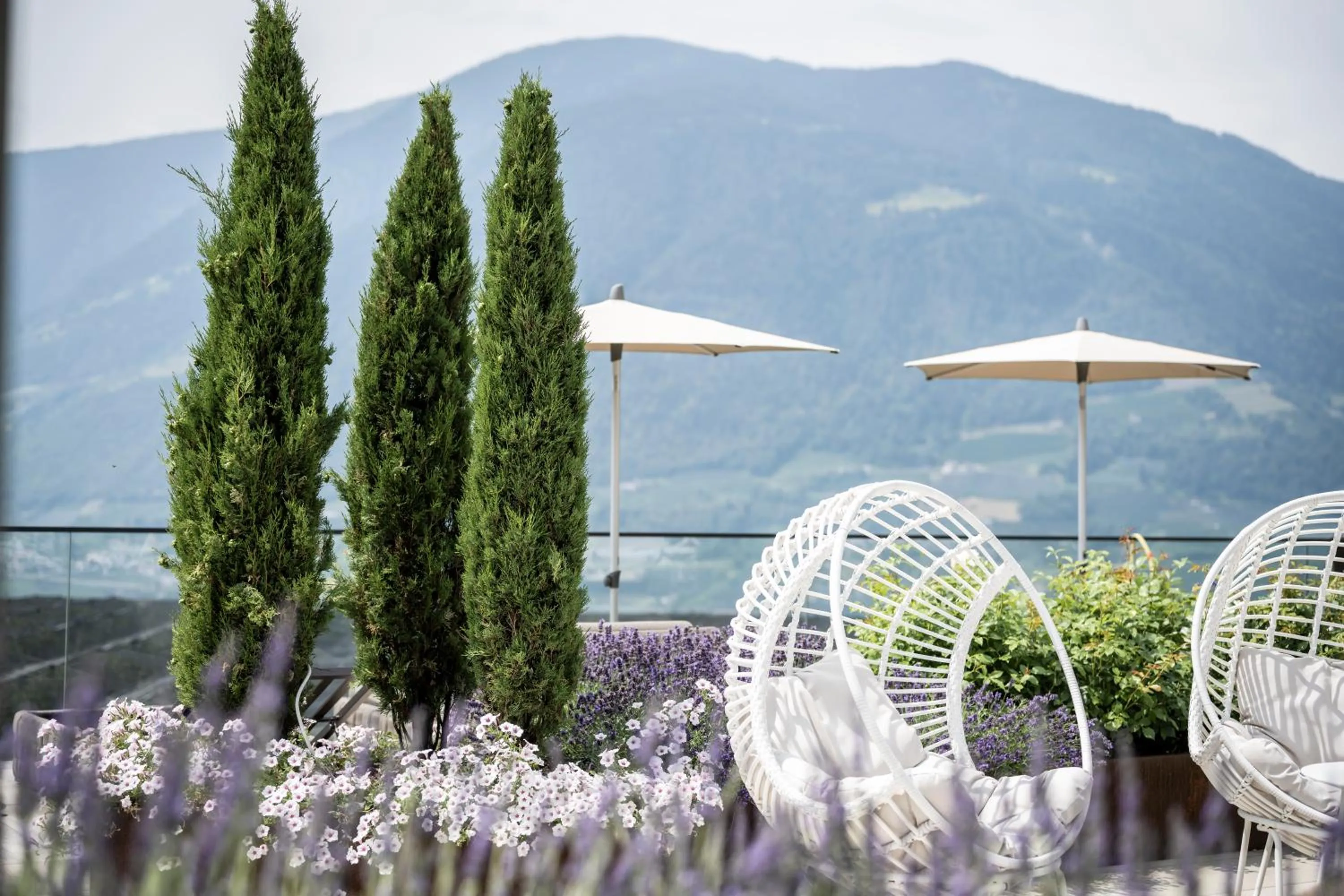 Balcony/Terrace in Small & Beautiful Hotel Gnaid