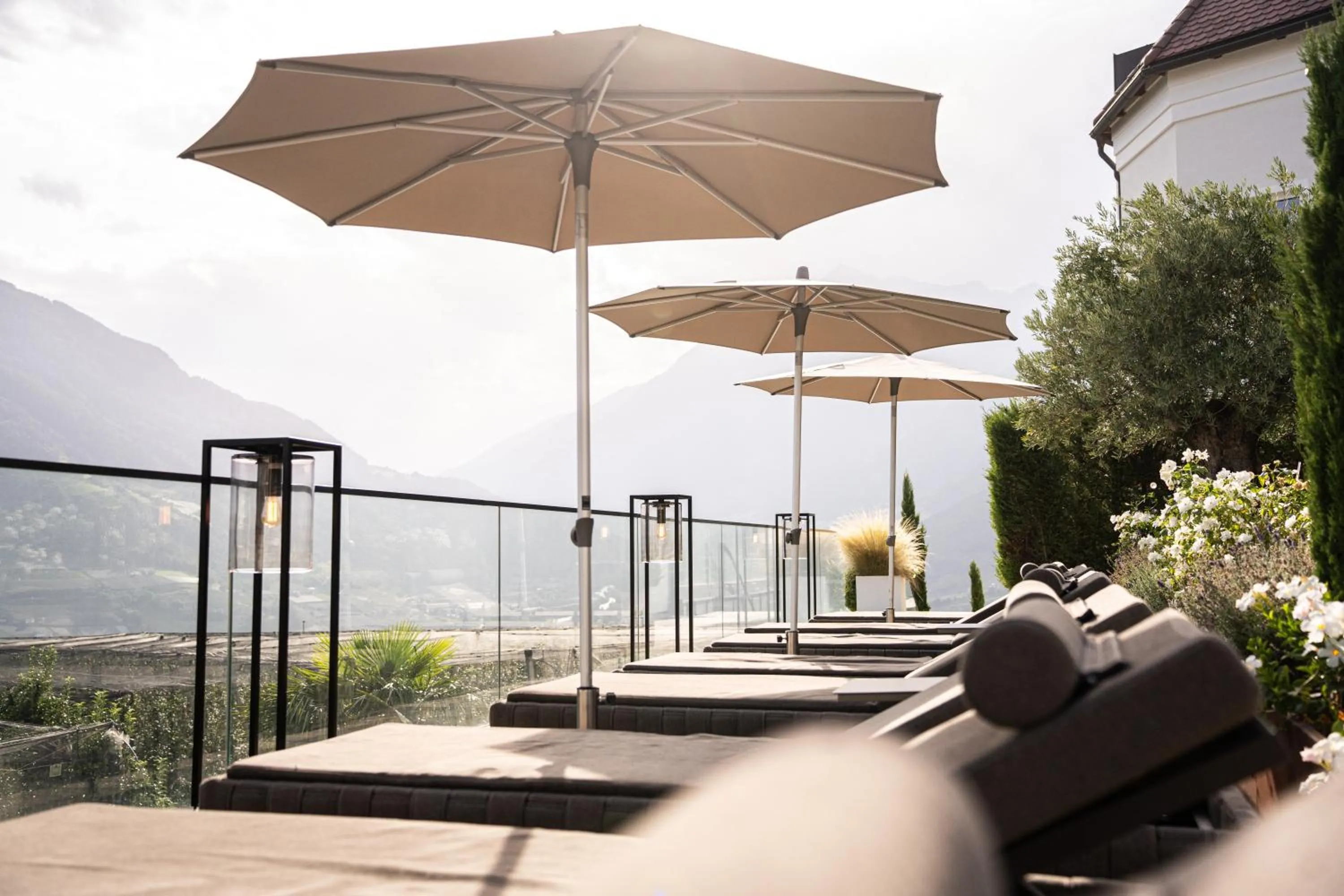 Balcony/Terrace in Small & Beautiful Hotel Gnaid