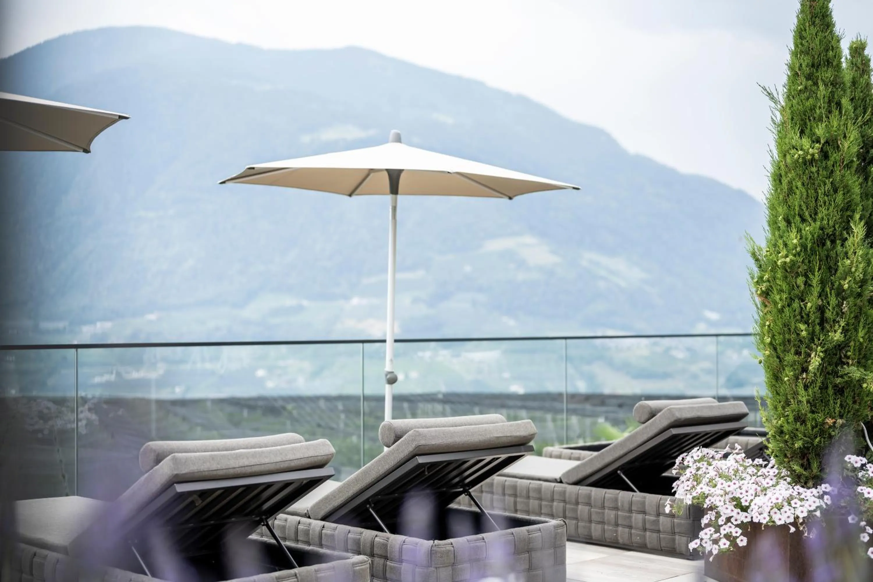 Balcony/Terrace in Small & Beautiful Hotel Gnaid