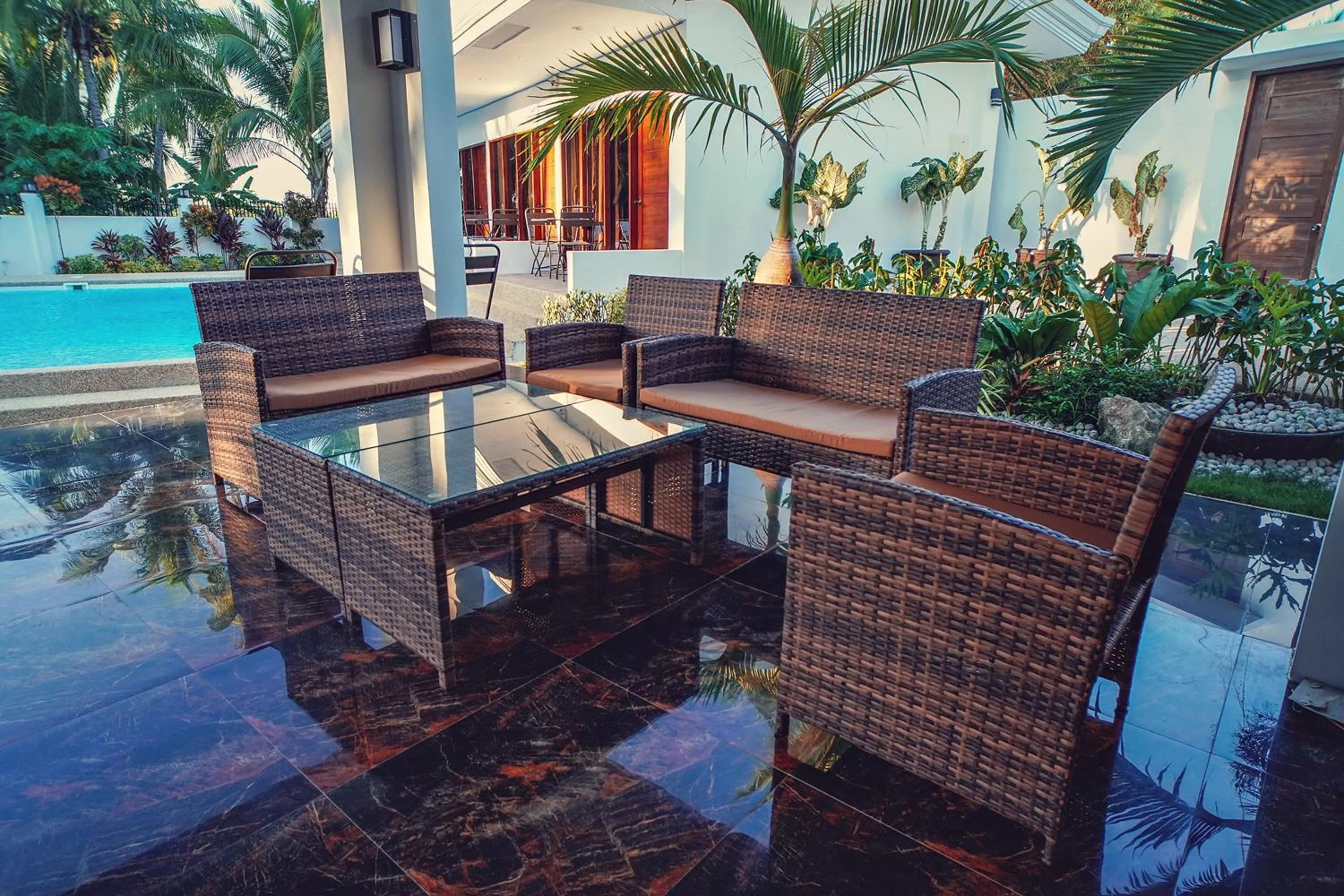 Lobby or reception in Quest Villa