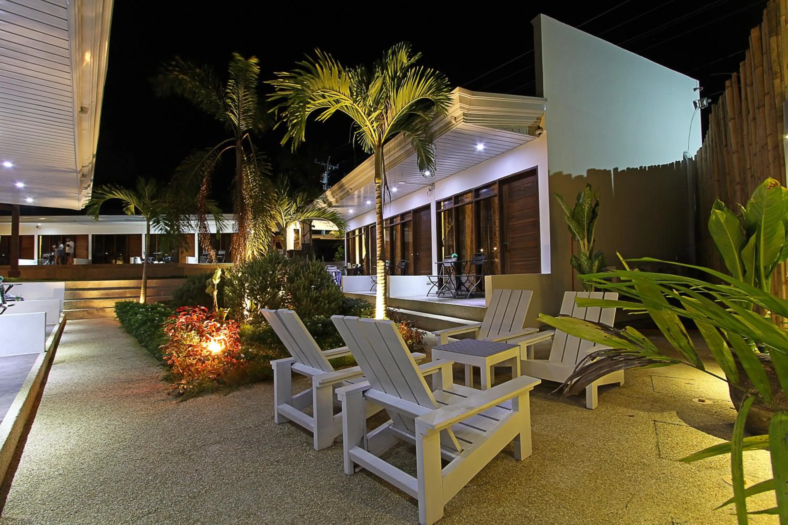 Garden view in Quest Villa