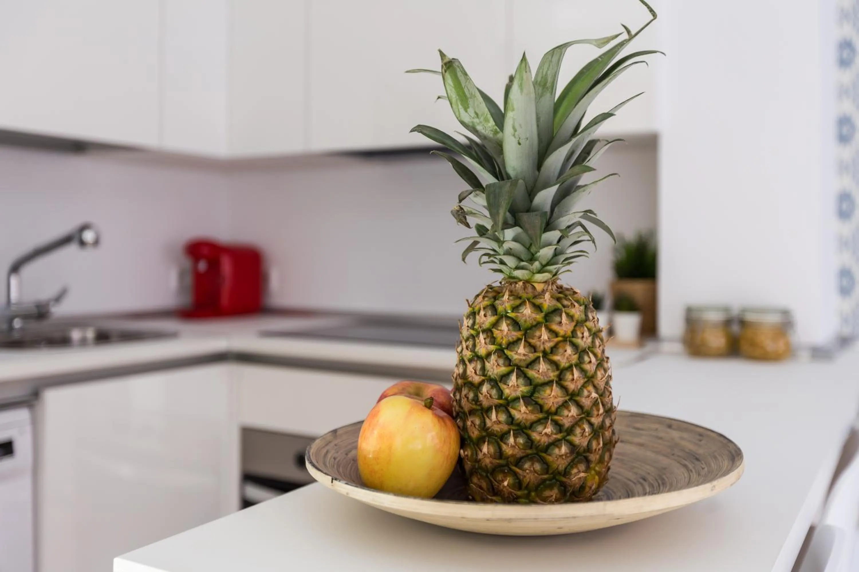 Kitchen or kitchenette in Horoko Apartments by gaiarooms