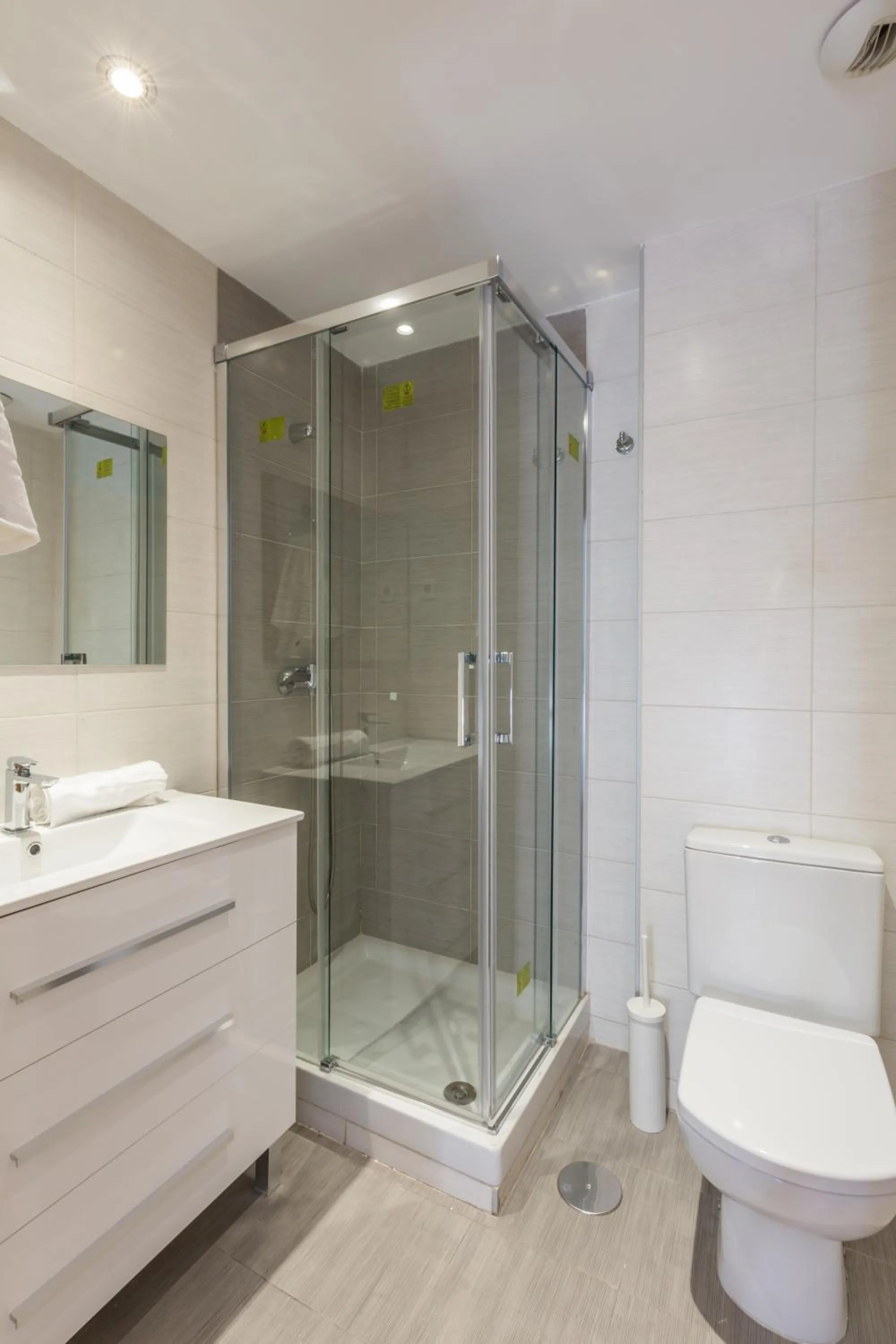 Shower in Horoko Apartments by gaiarooms