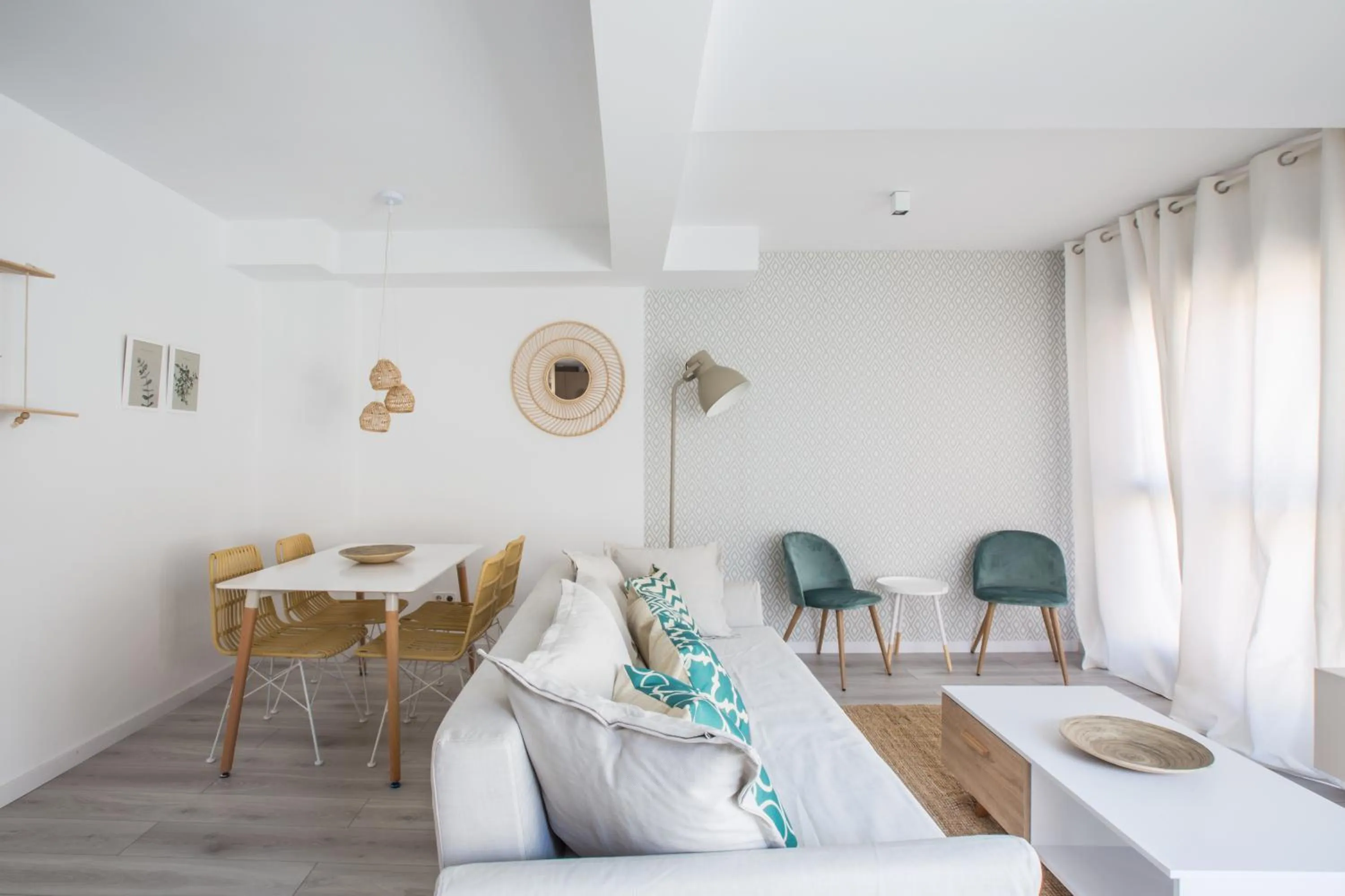 Living room in Horoko Apartments by gaiarooms