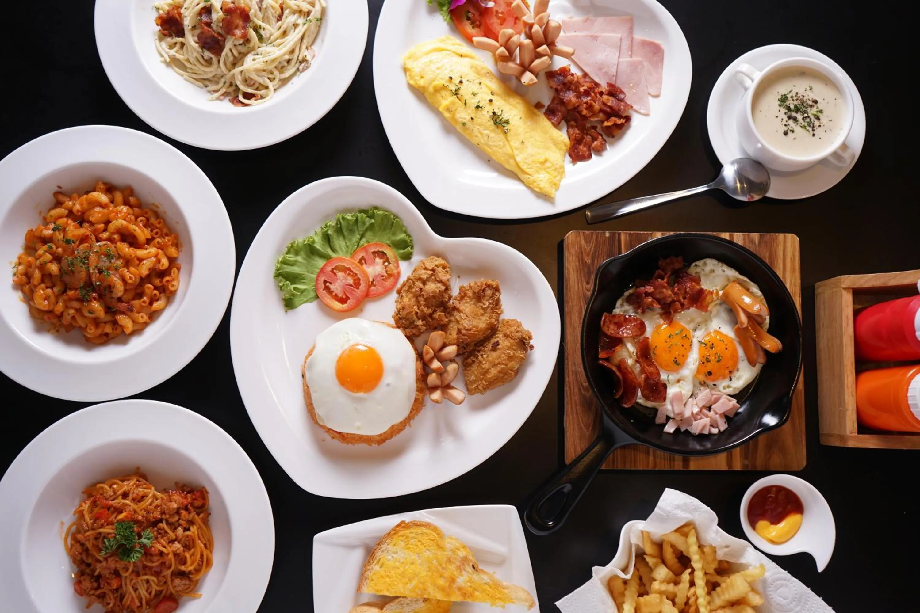 Food in Sabai Place Donmueang Airport