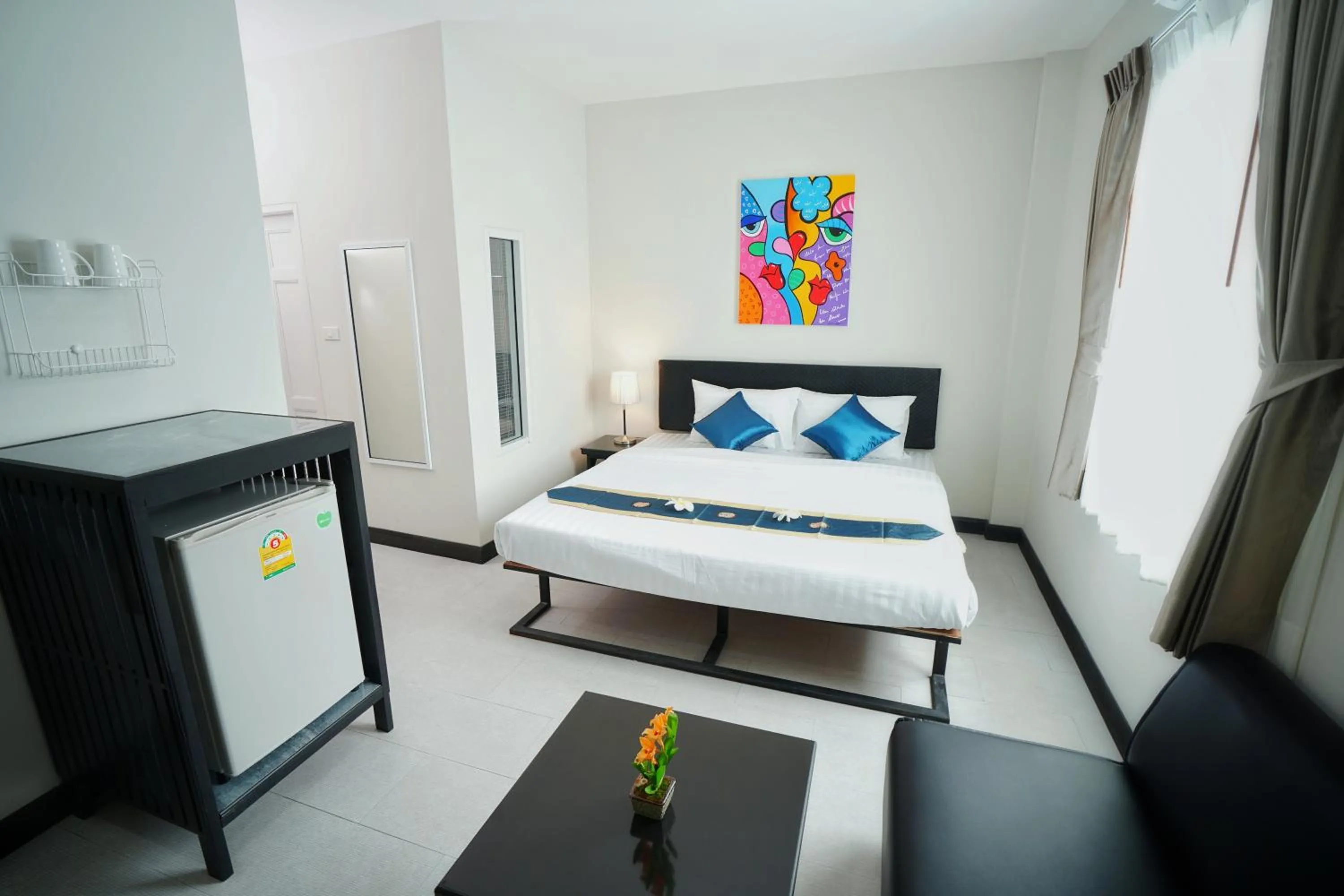 Photo of the whole room, Bed in Sabai Place Donmueang Airport