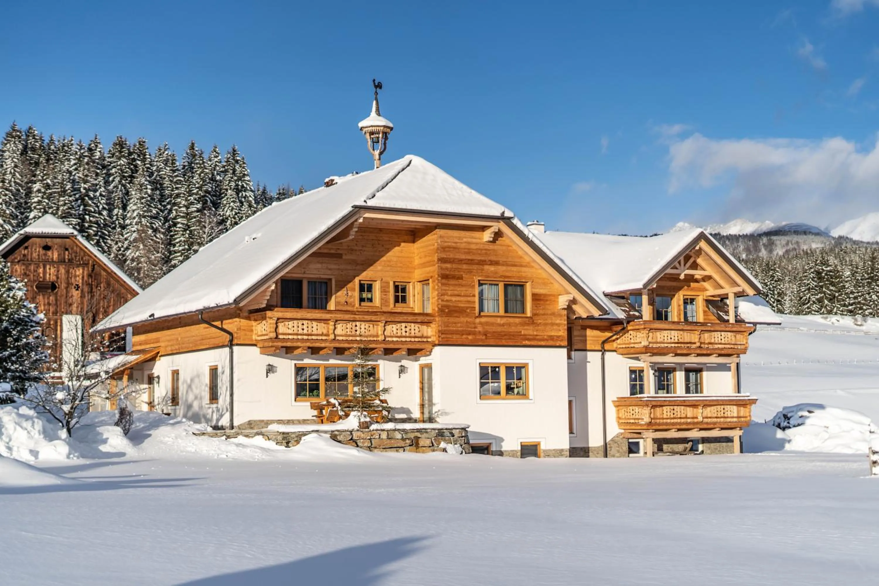 Property building in Biobauernhof Gast