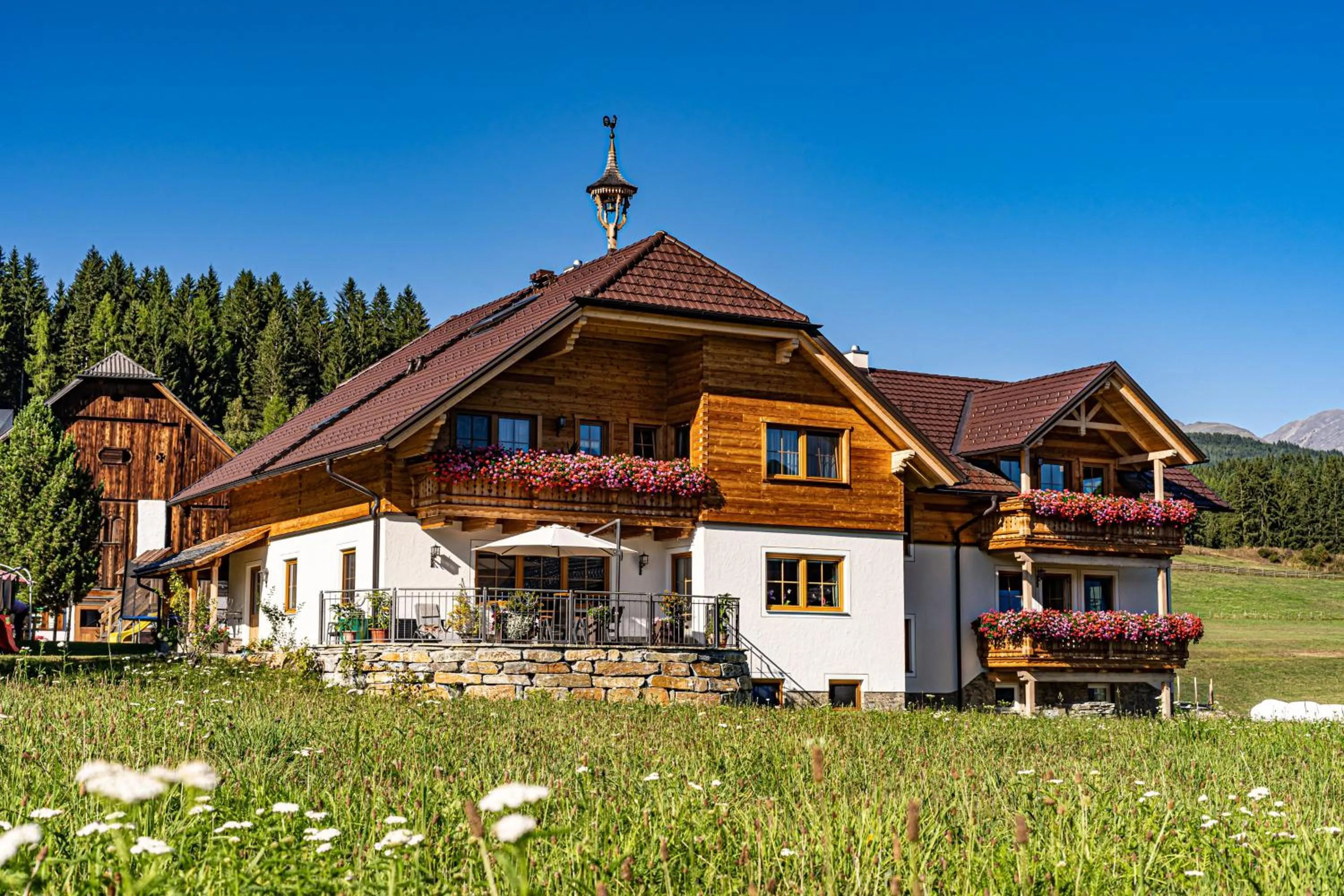 Property building in Biobauernhof Gast