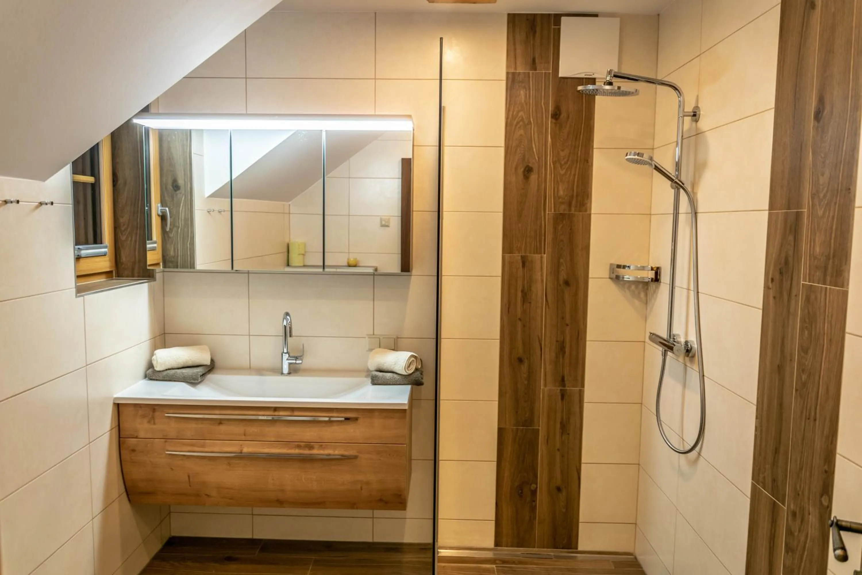 Bathroom in Biobauernhof Gast