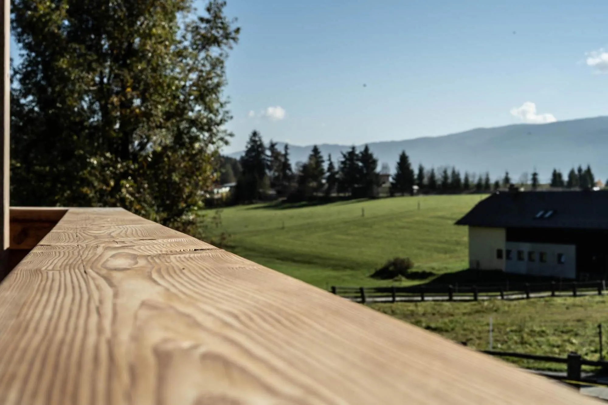 Natural landscape in Biobauernhof Gast