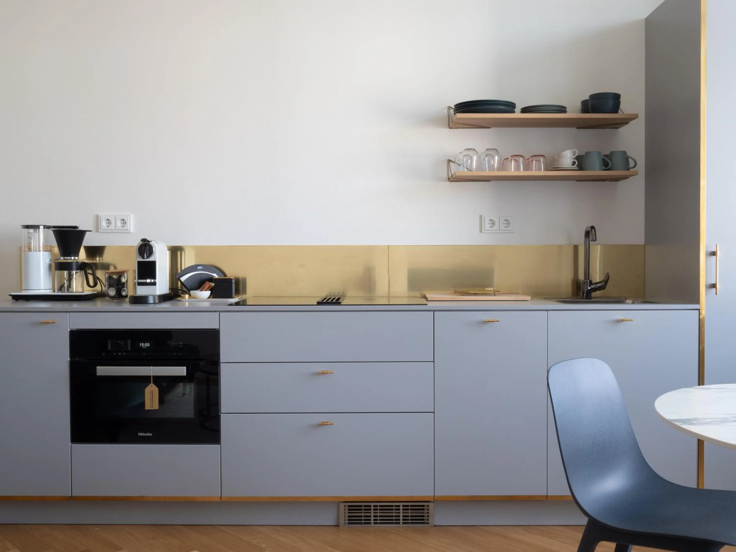 Kitchen or kitchenette in Bob W Helsinki Ullanlinna