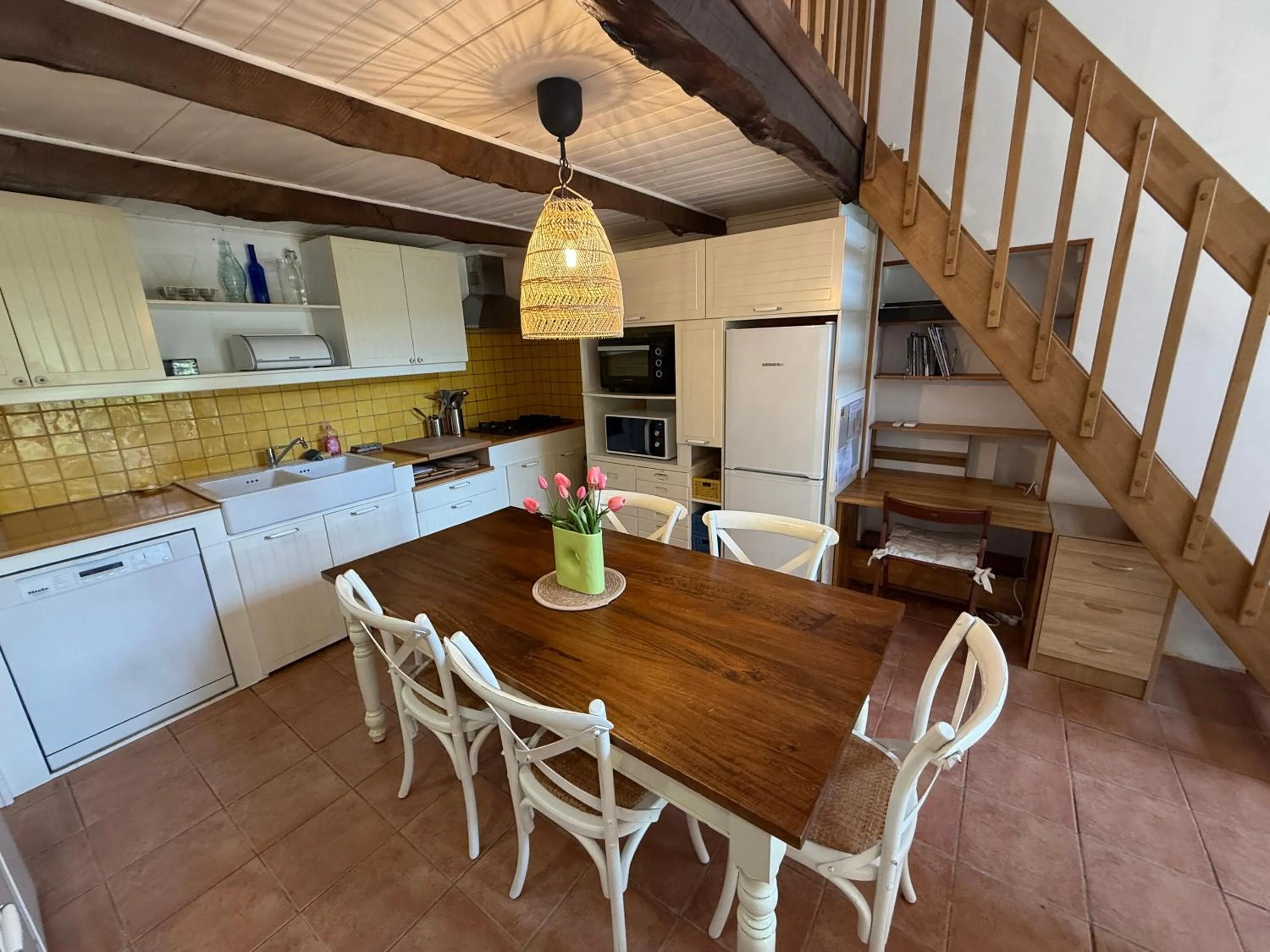 Dining area in GITE LA FREYDIERE