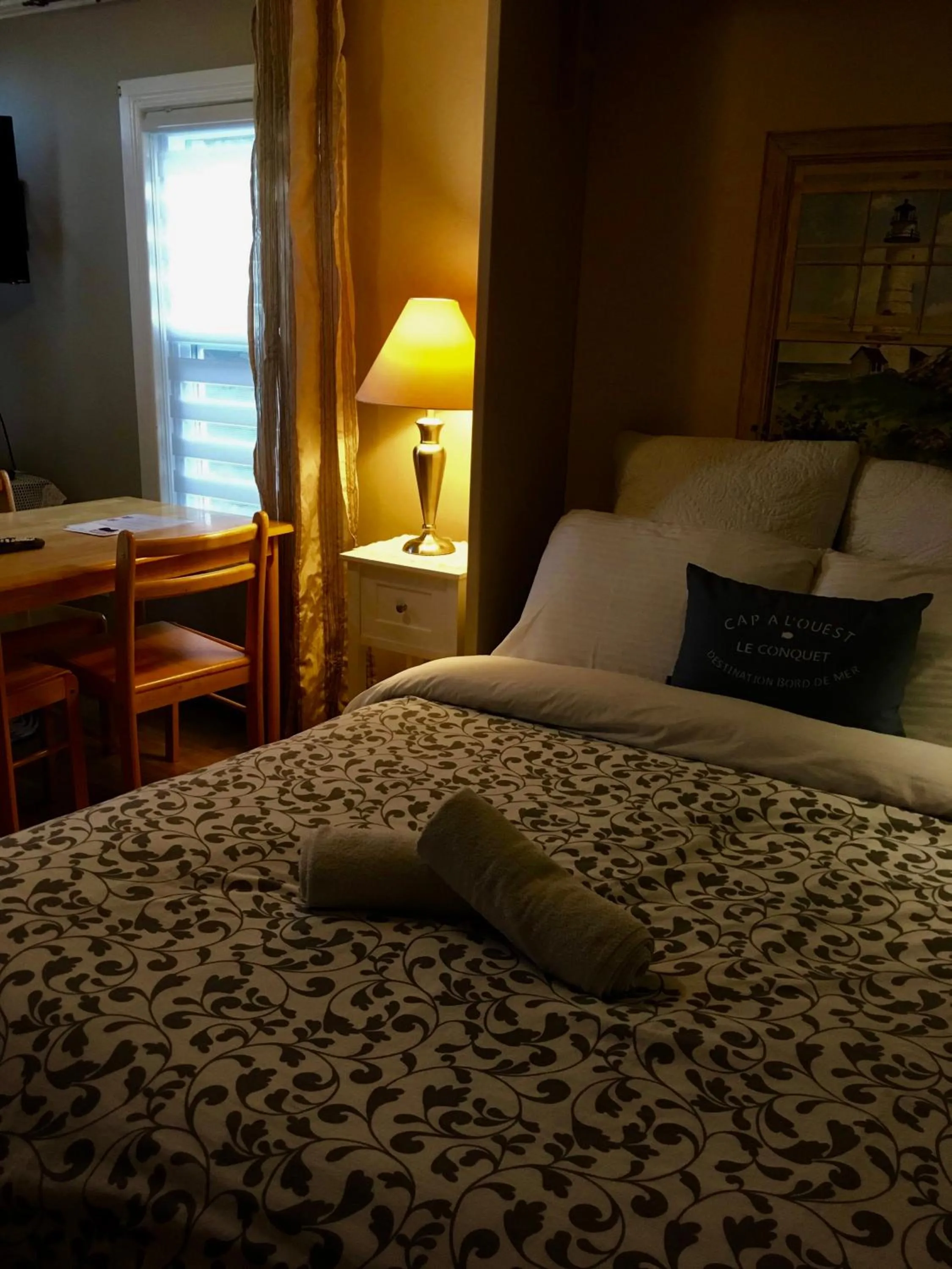 Bed in Complexe d'hébergement la Maison touristique Dugas