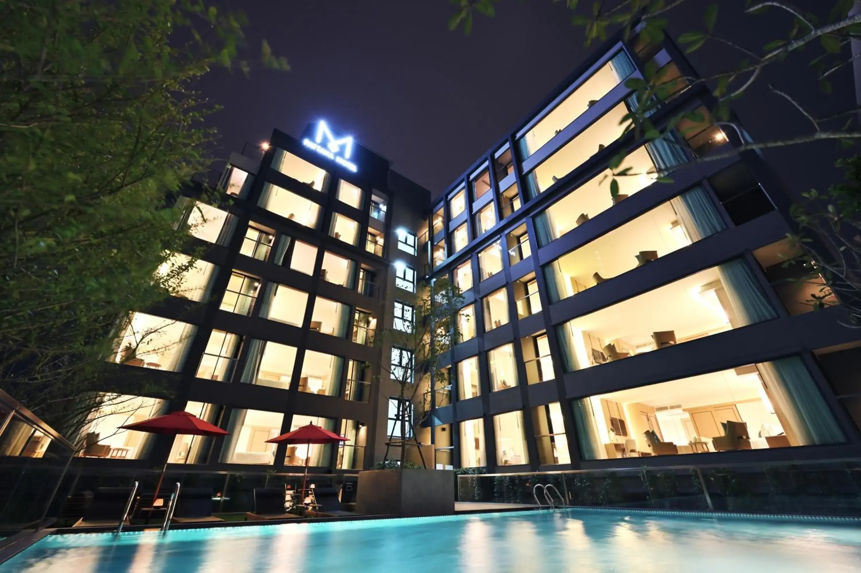 Property building in M Pattaya Hotel - SHA Extra Plus Property building in M Pattaya Hotel - SHA Extra Plus