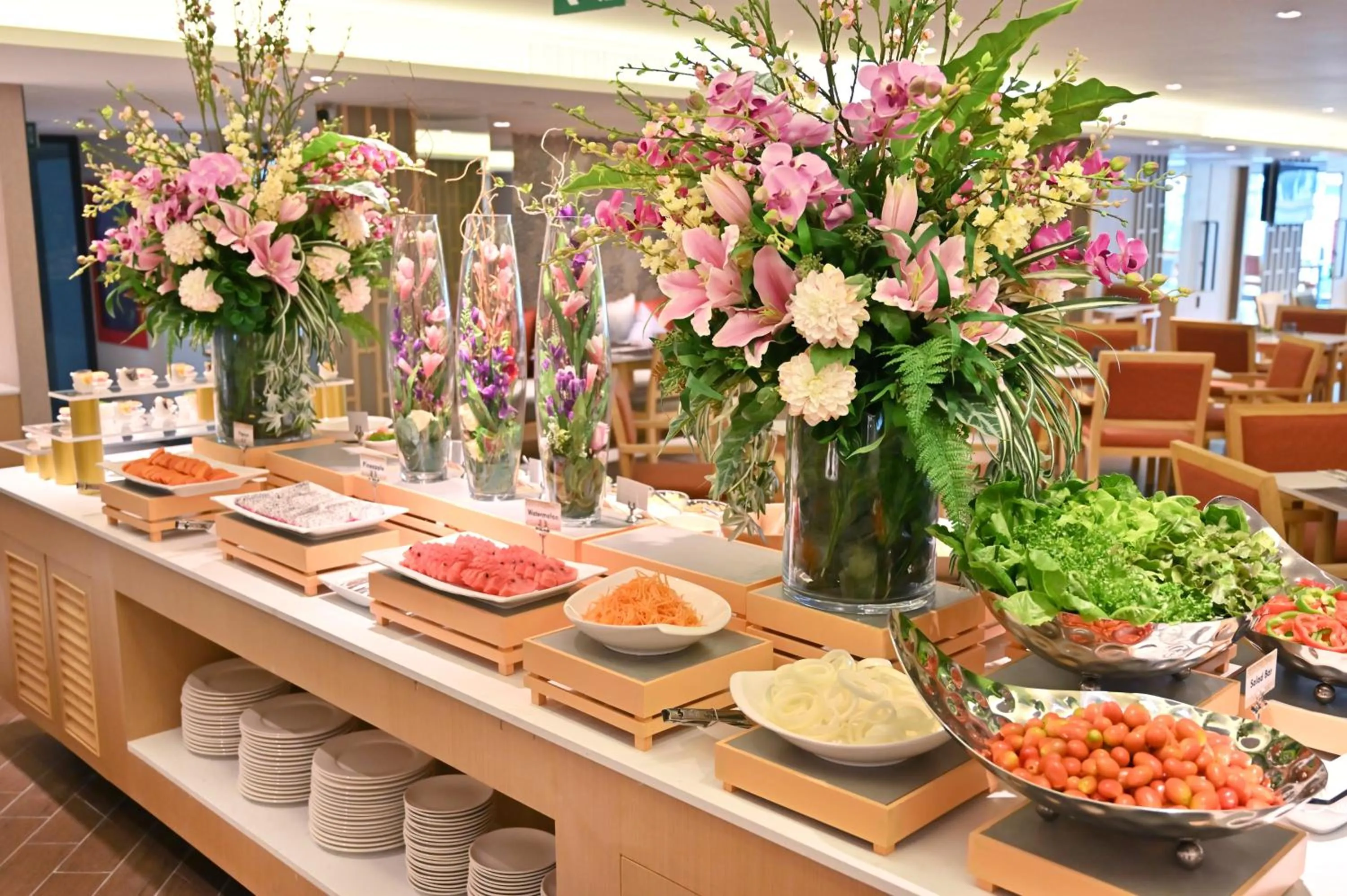 Breakfast in M Pattaya Hotel - SHA Extra Plus