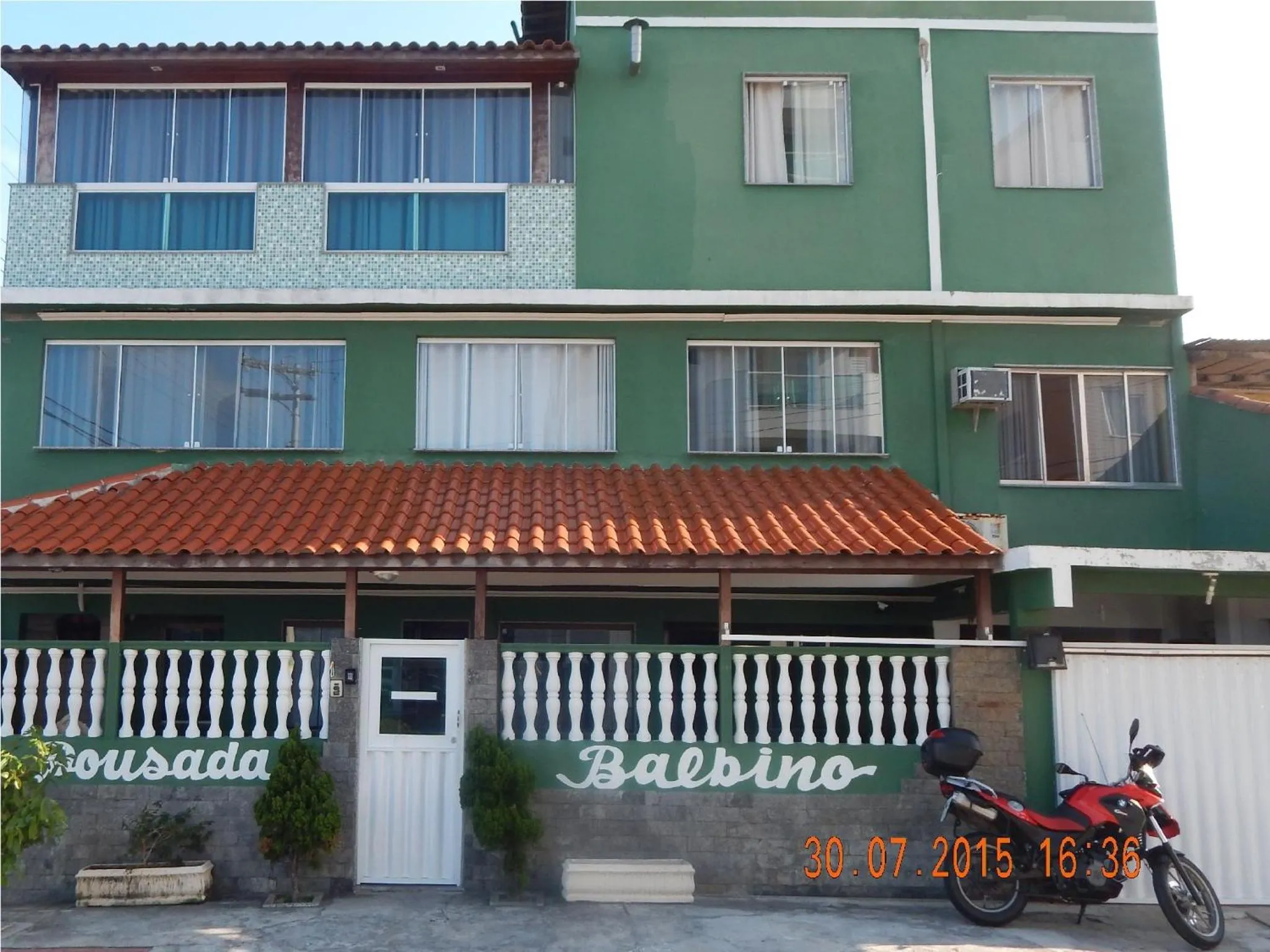 Facade/entrance in Pousada Balbino