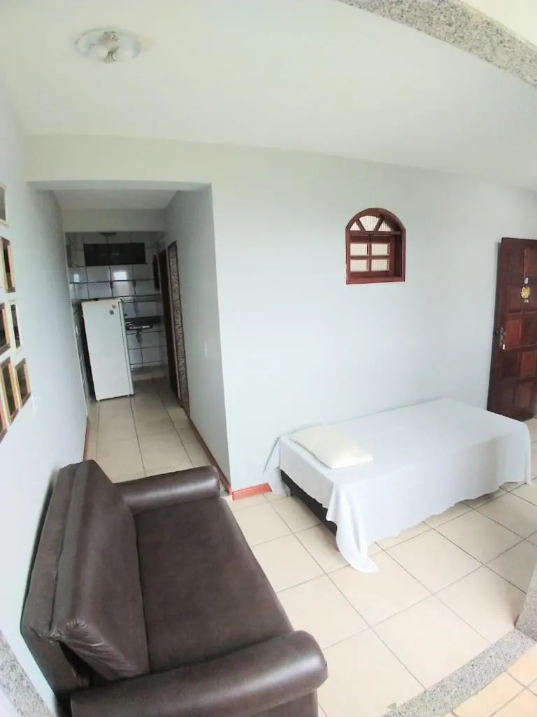 Bed in Pousada Balbino