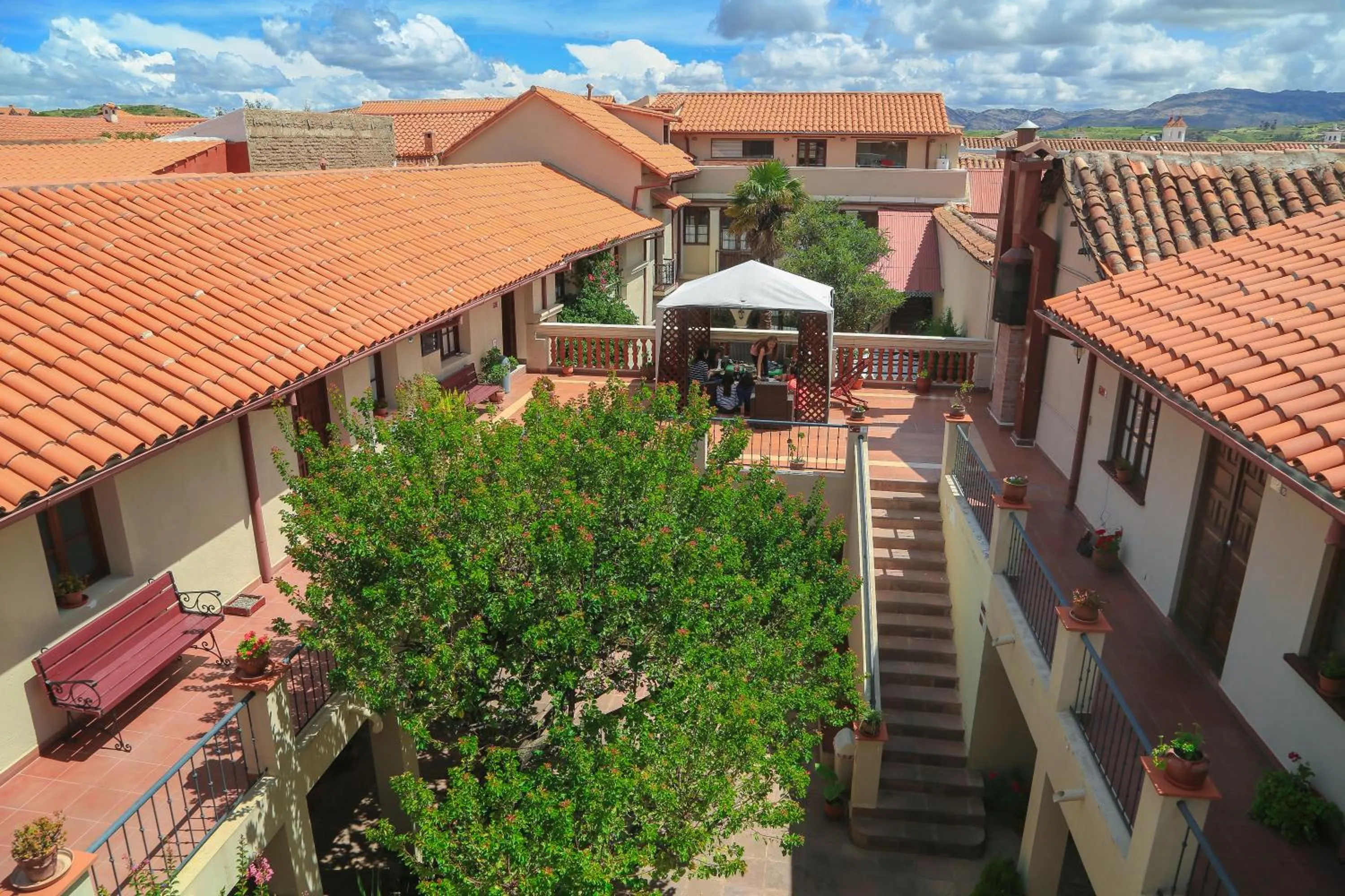 Balcony/Terrace in Hotel Boutique La Posada