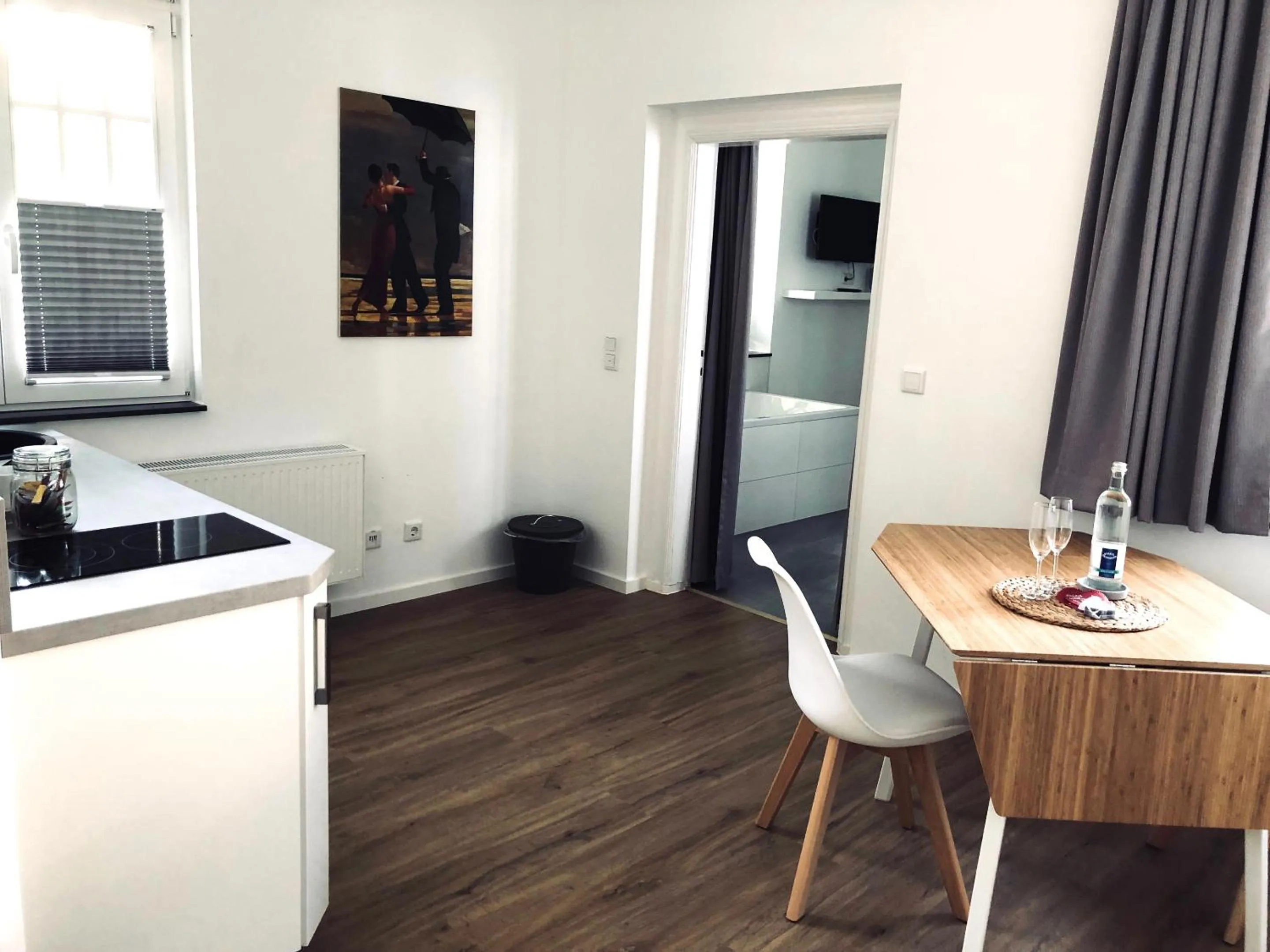 Bedroom in Fachwerk Hotel Wuppertal