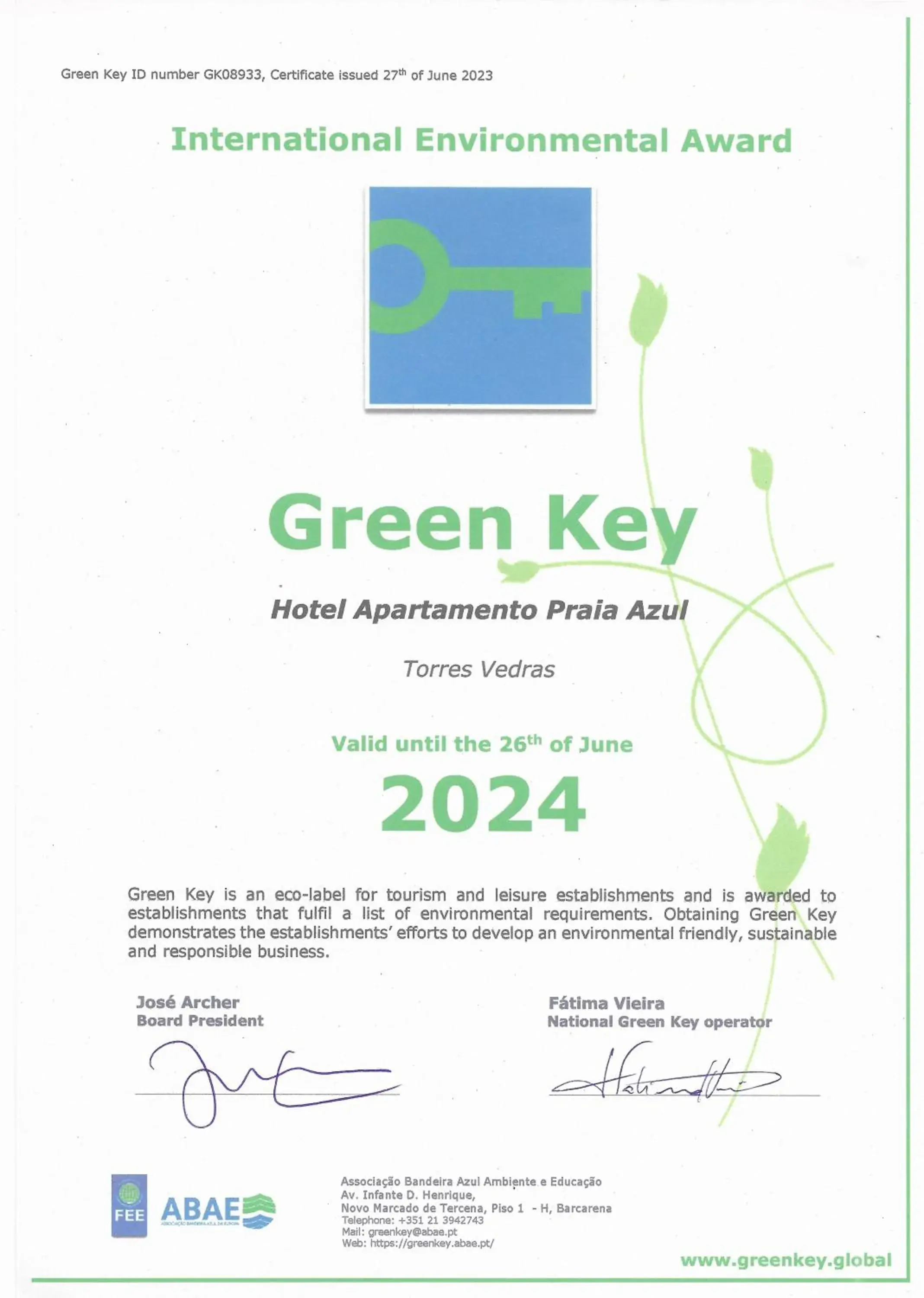 Property building in Hotel Apartamento Praia Azul Property building in Hotel Apartamento Praia Azul