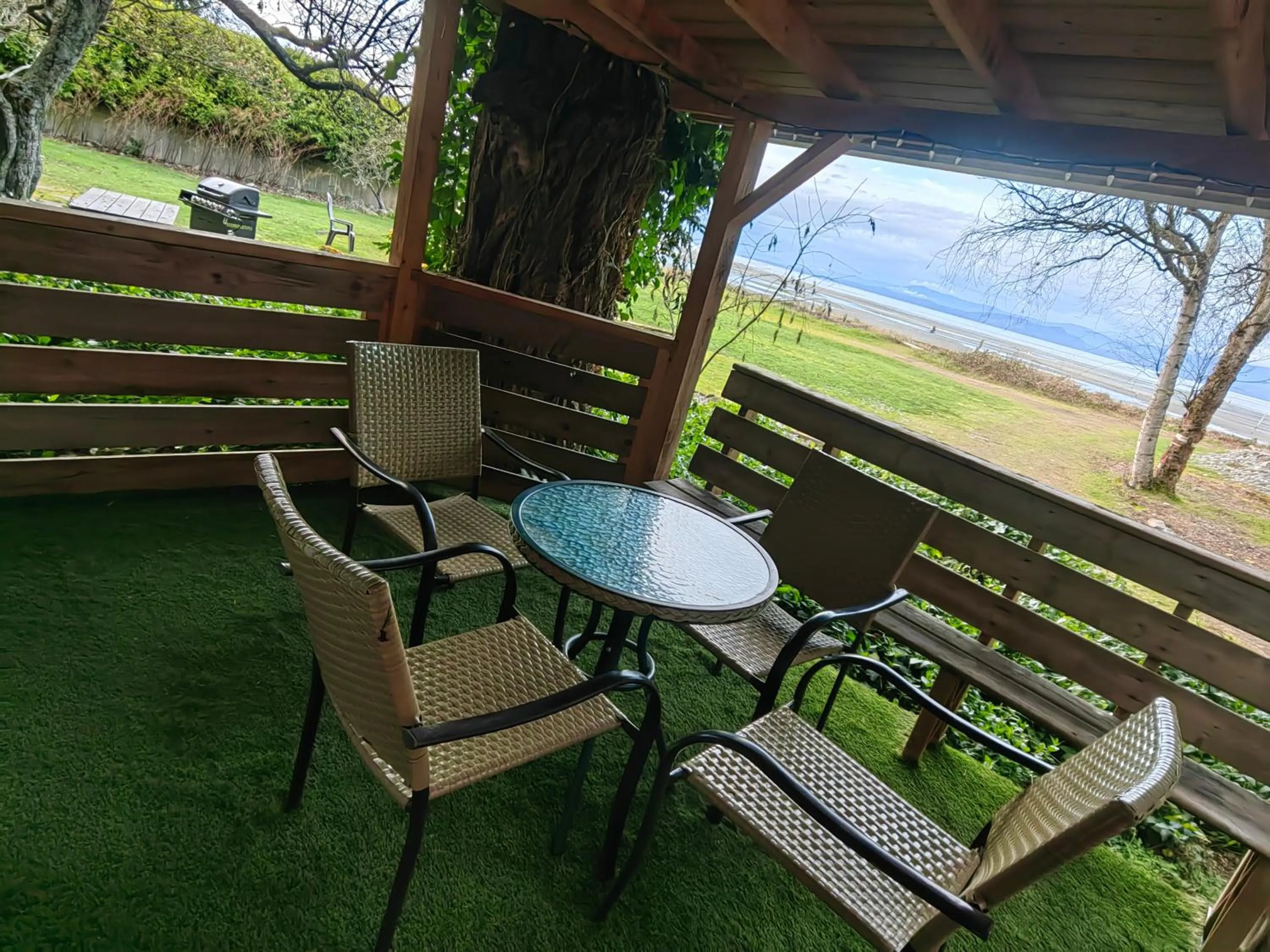 Patio in Sea Edge Beachside Hotel