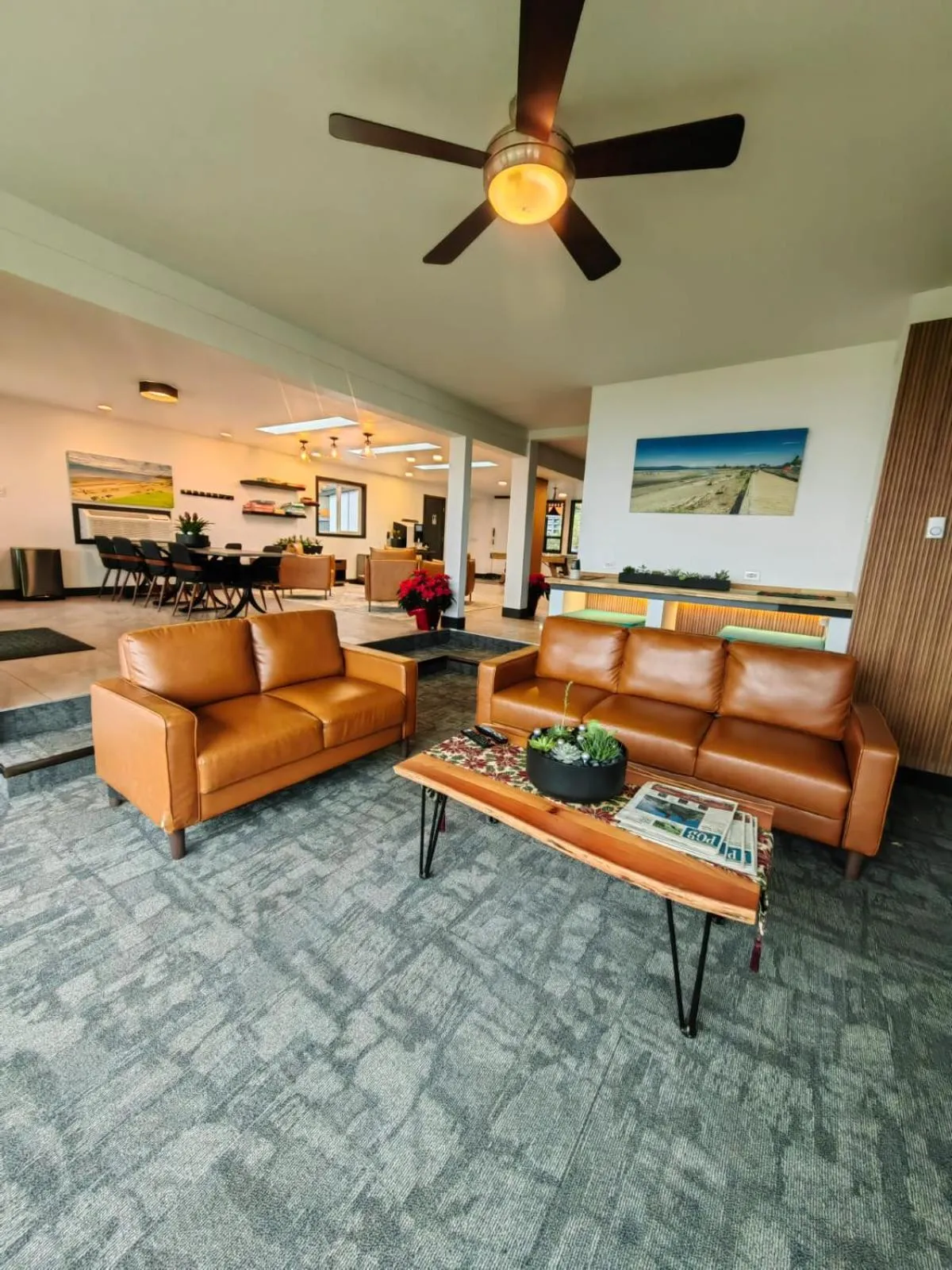 Seating area in Sea Edge Beachside Hotel
