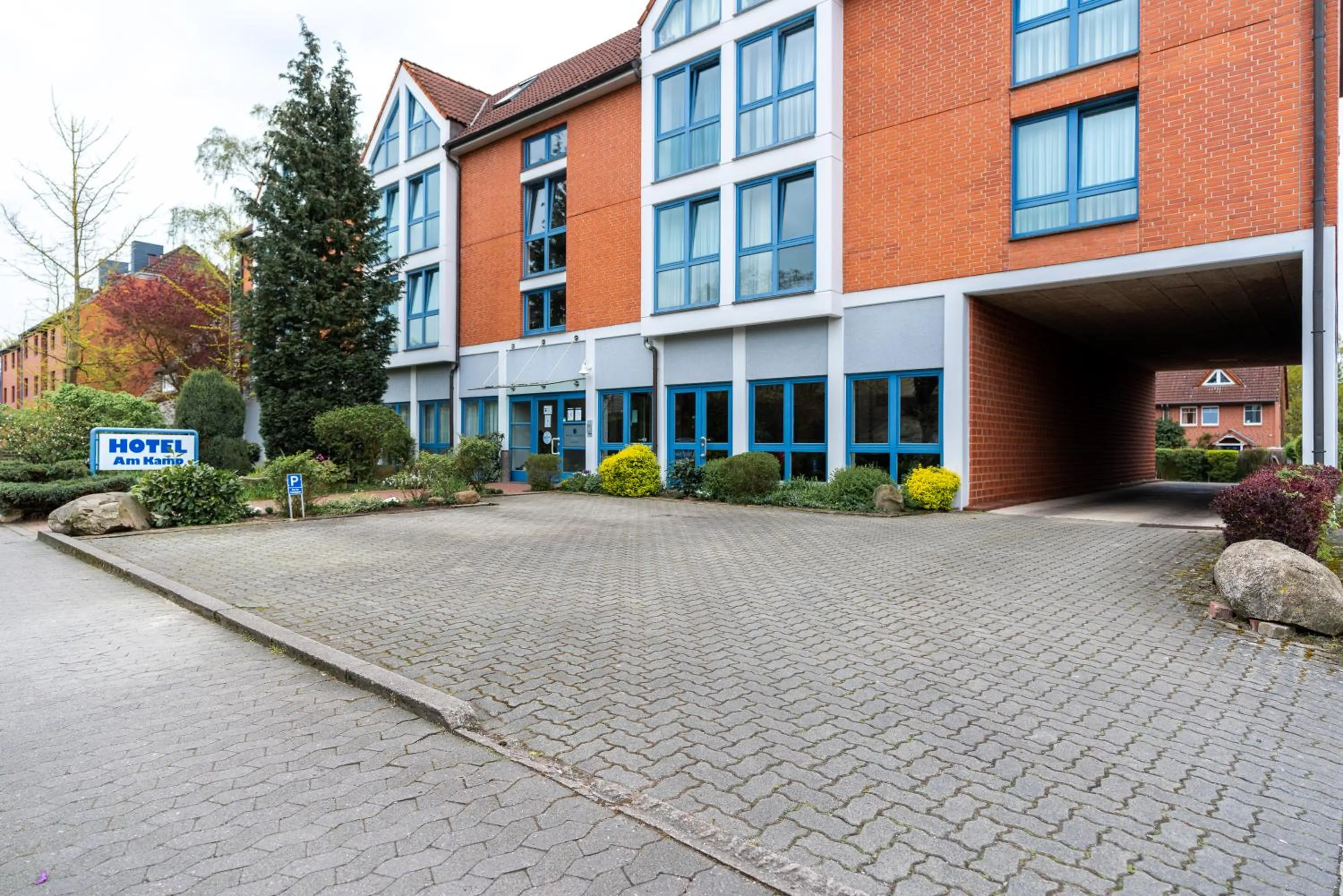 Property building in Hotel Am Kamp