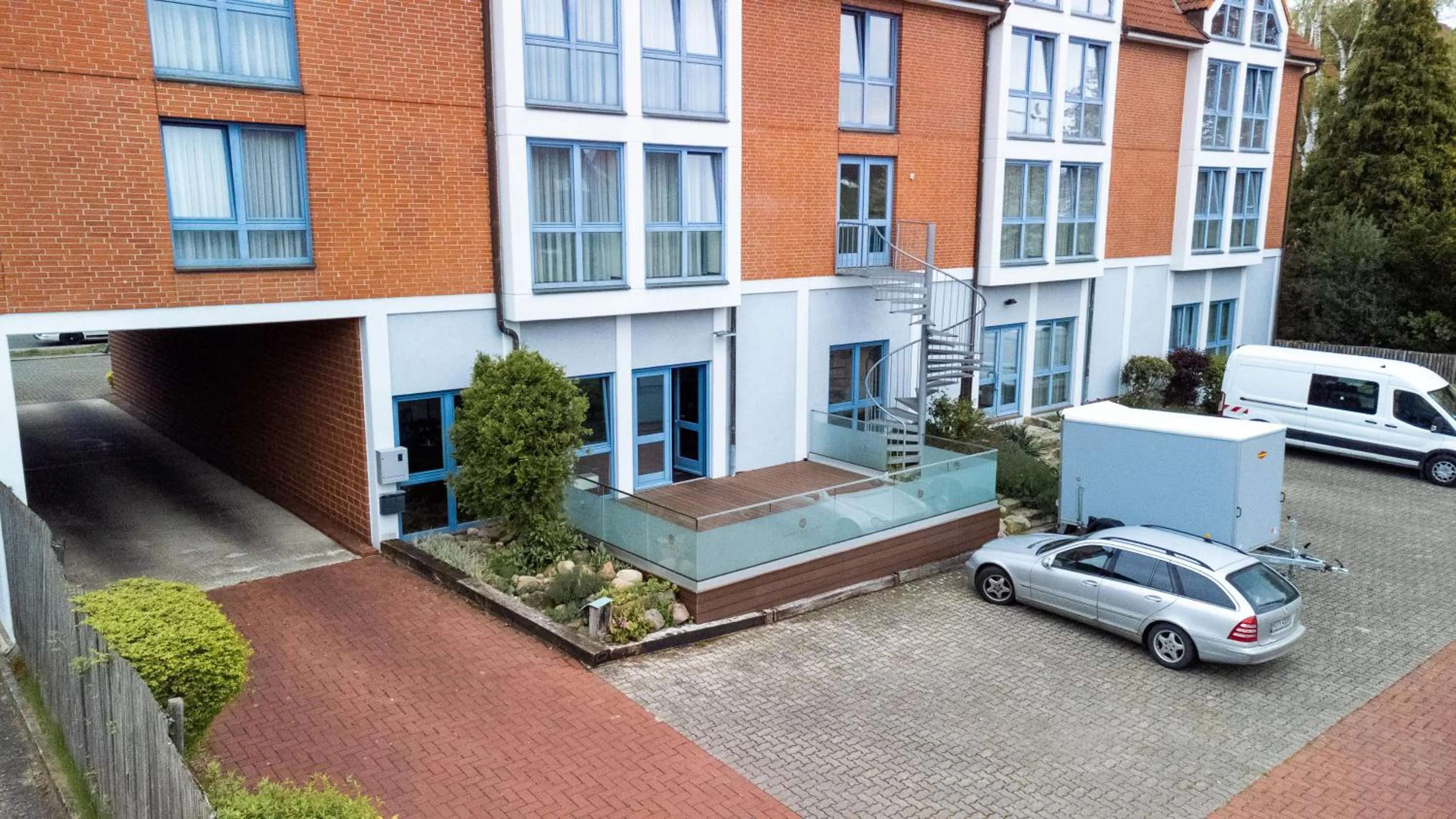 Patio in Hotel Am Kamp