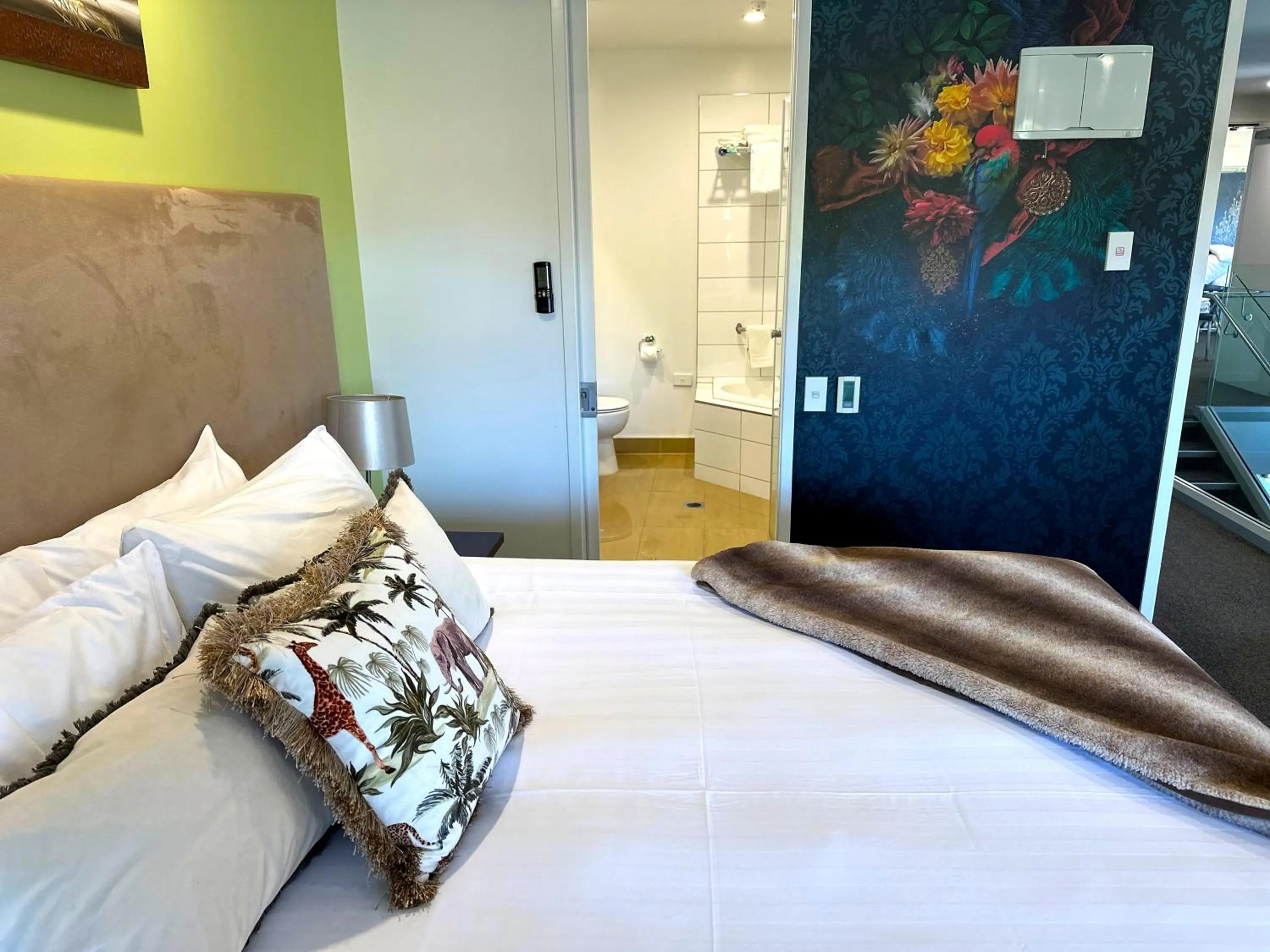 Bed in Delorenzo Studio Apartments