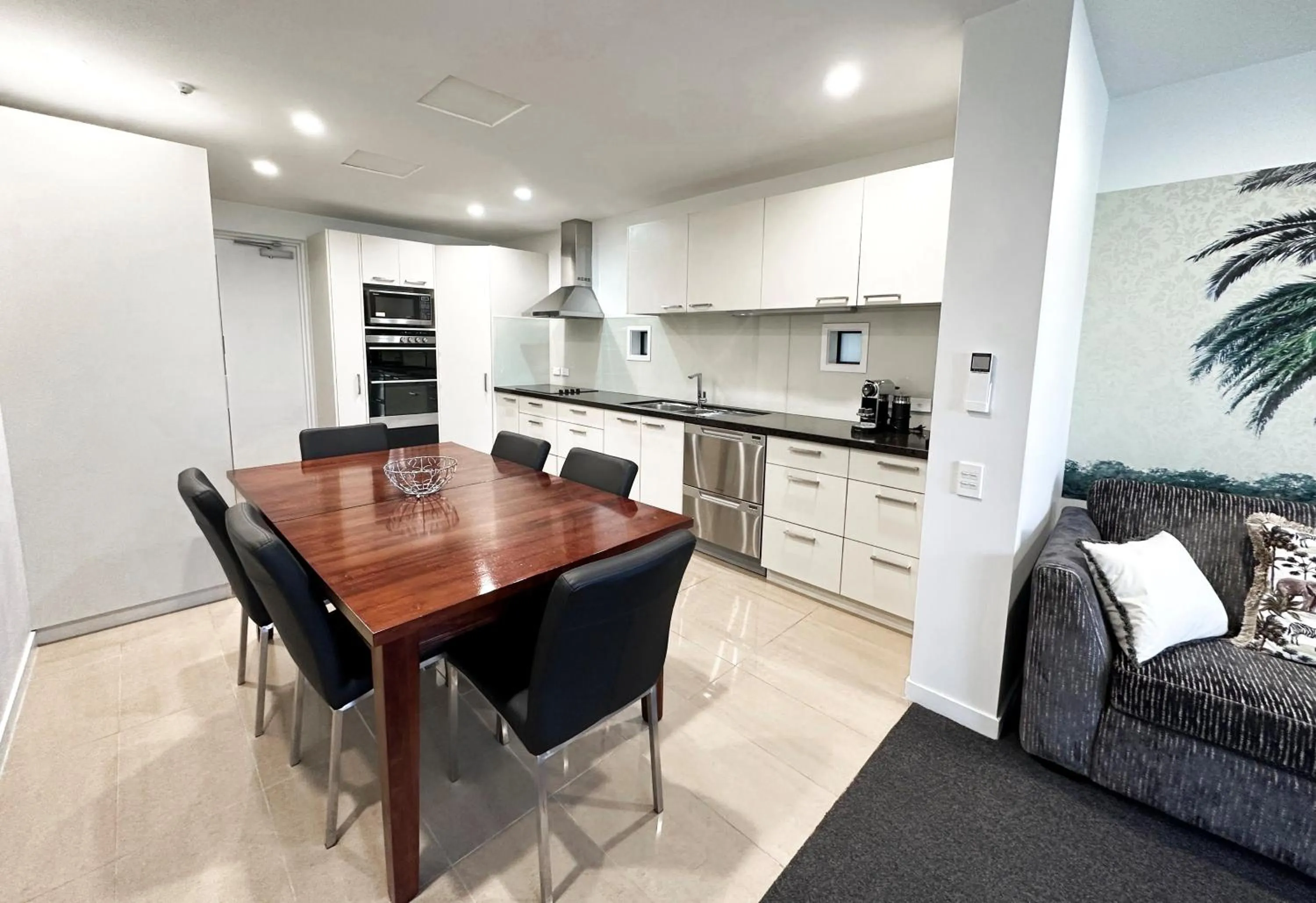 kitchen in Delorenzo Studio Apartments
