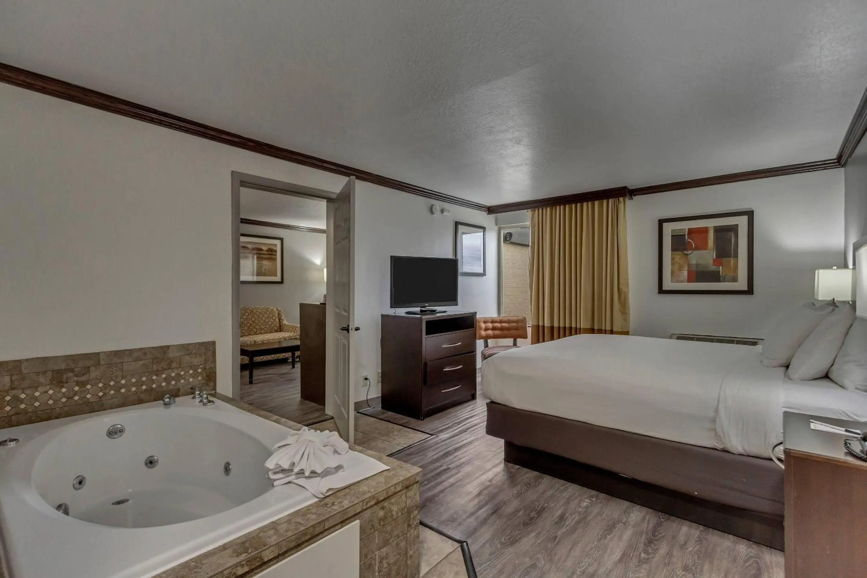 Bedroom, Bed in Park Inn by Radisson, Salt Lake City-Midvale