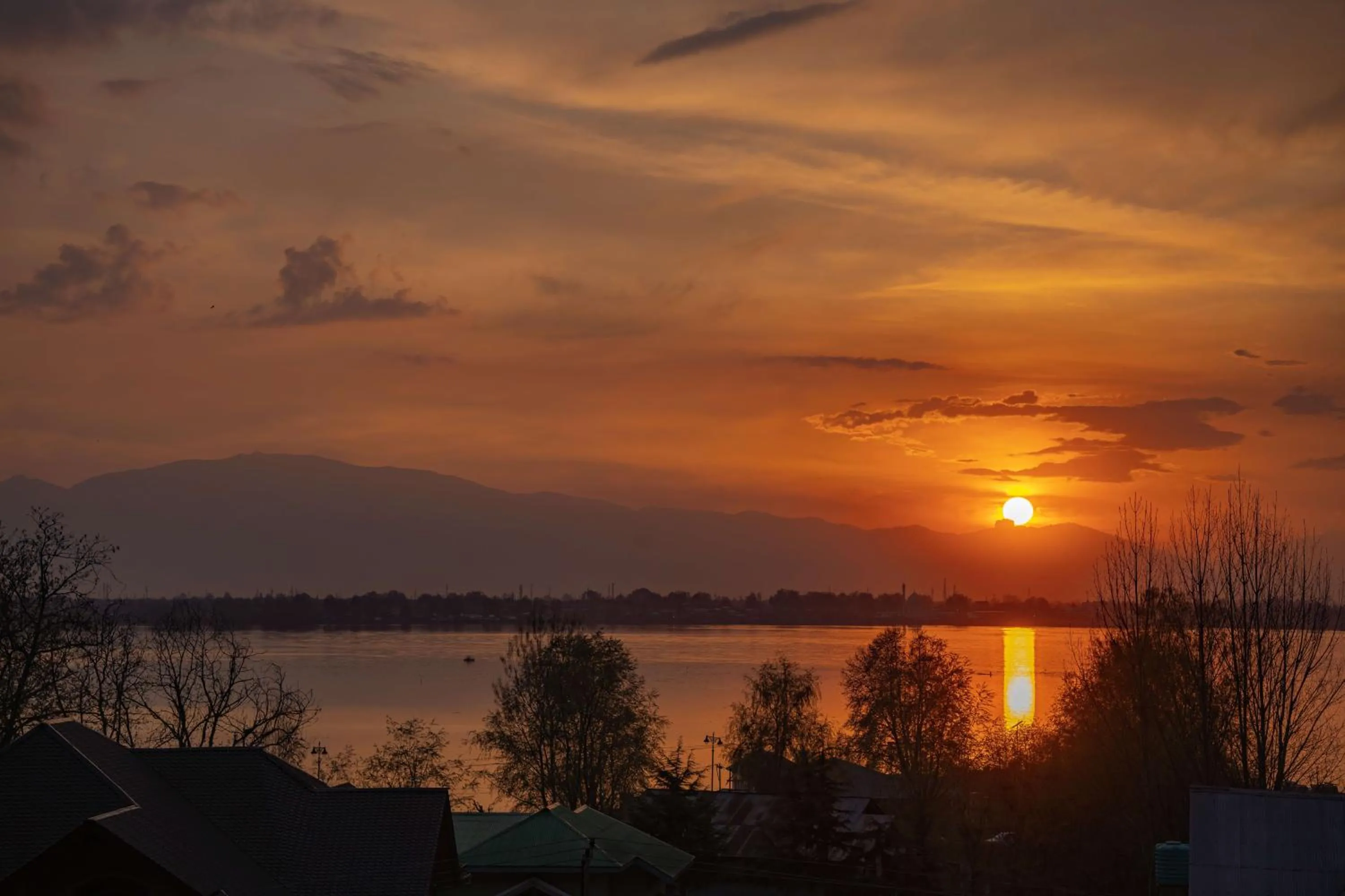 View (from property/room) in Zostel Srinagar
