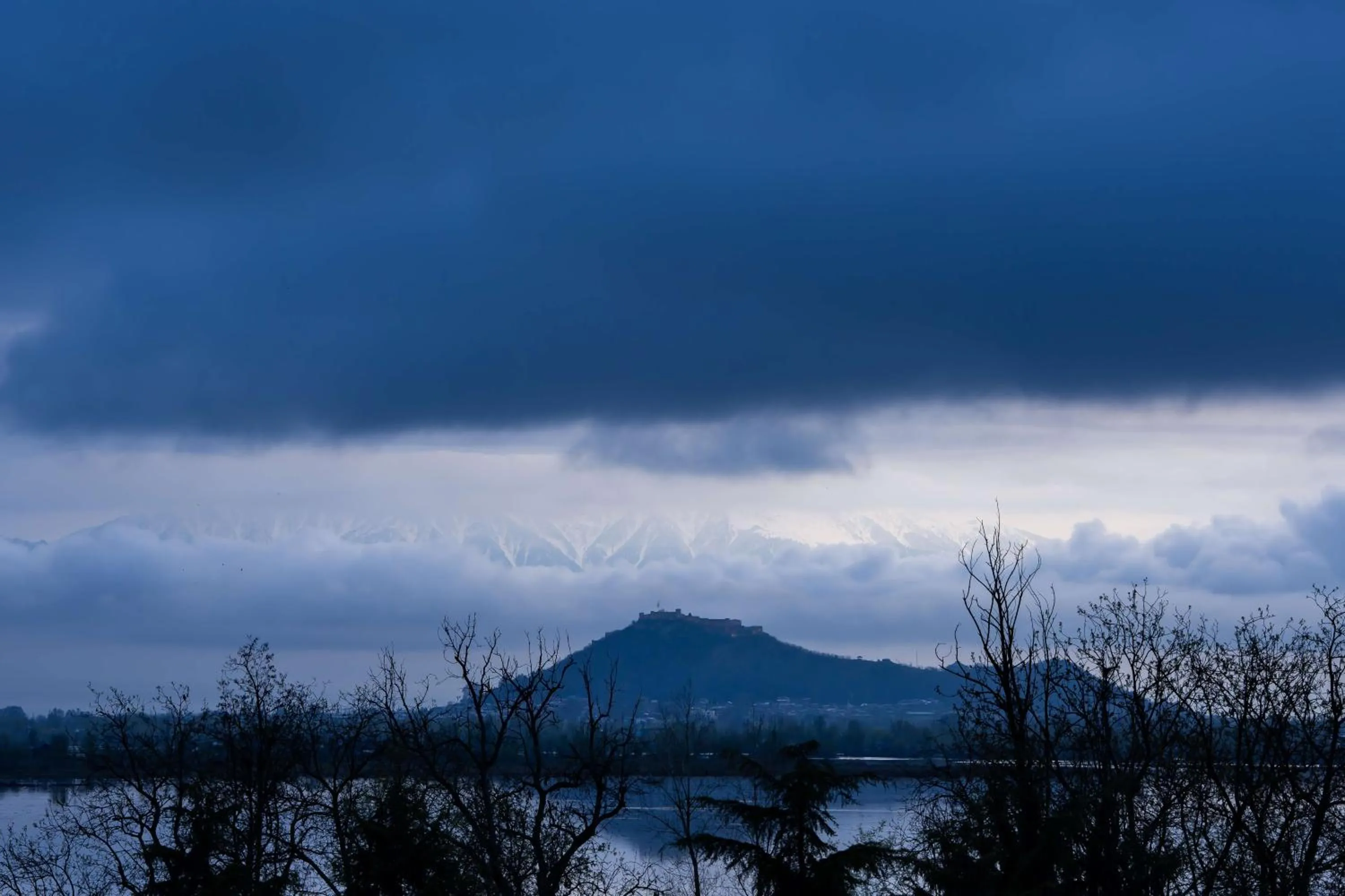 View (from property/room) in Zostel Srinagar