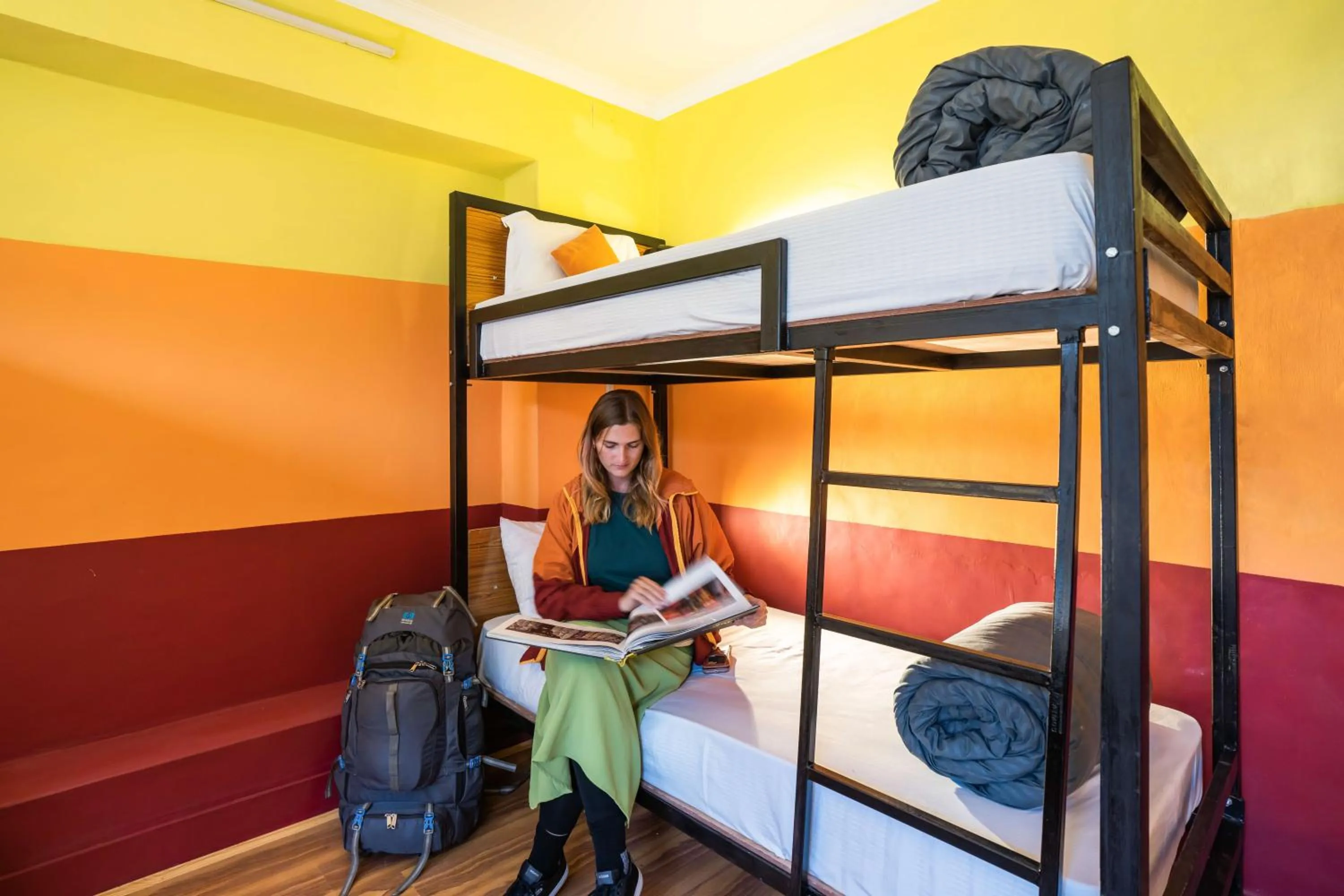 bunk bed, Bed in Zostel Srinagar