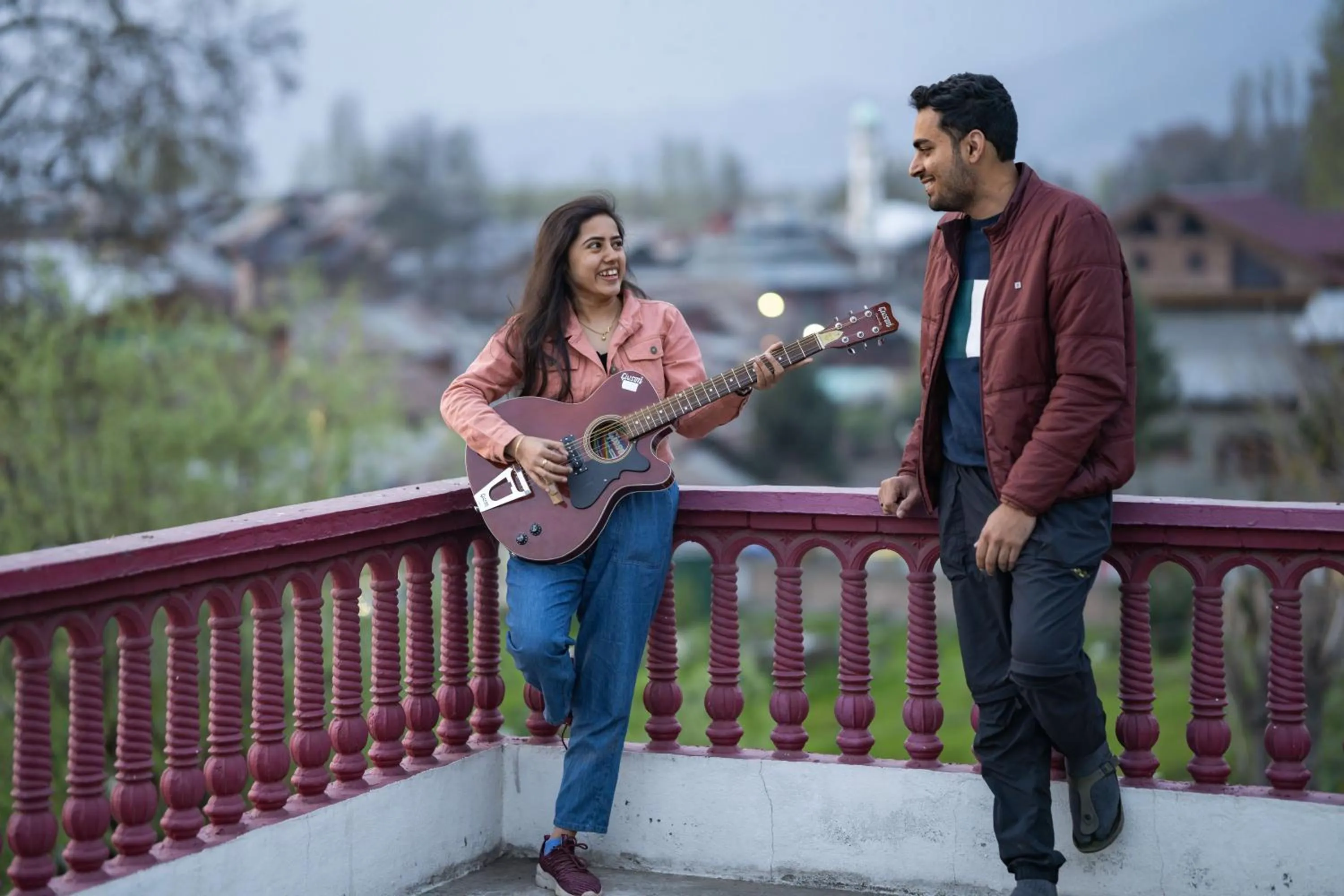 View (from property/room) in Zostel Srinagar