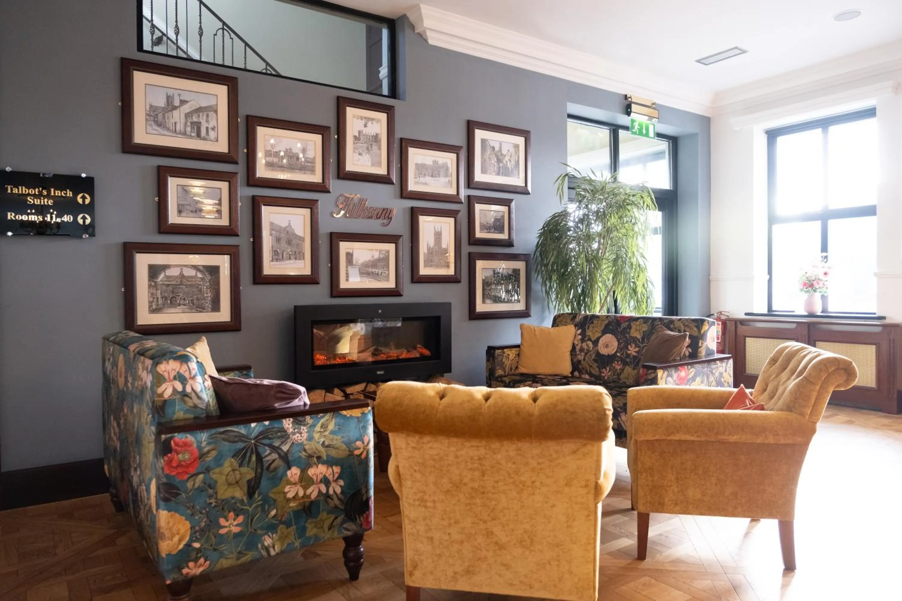 Lobby or reception in Kilkenny House Boutique Hotel