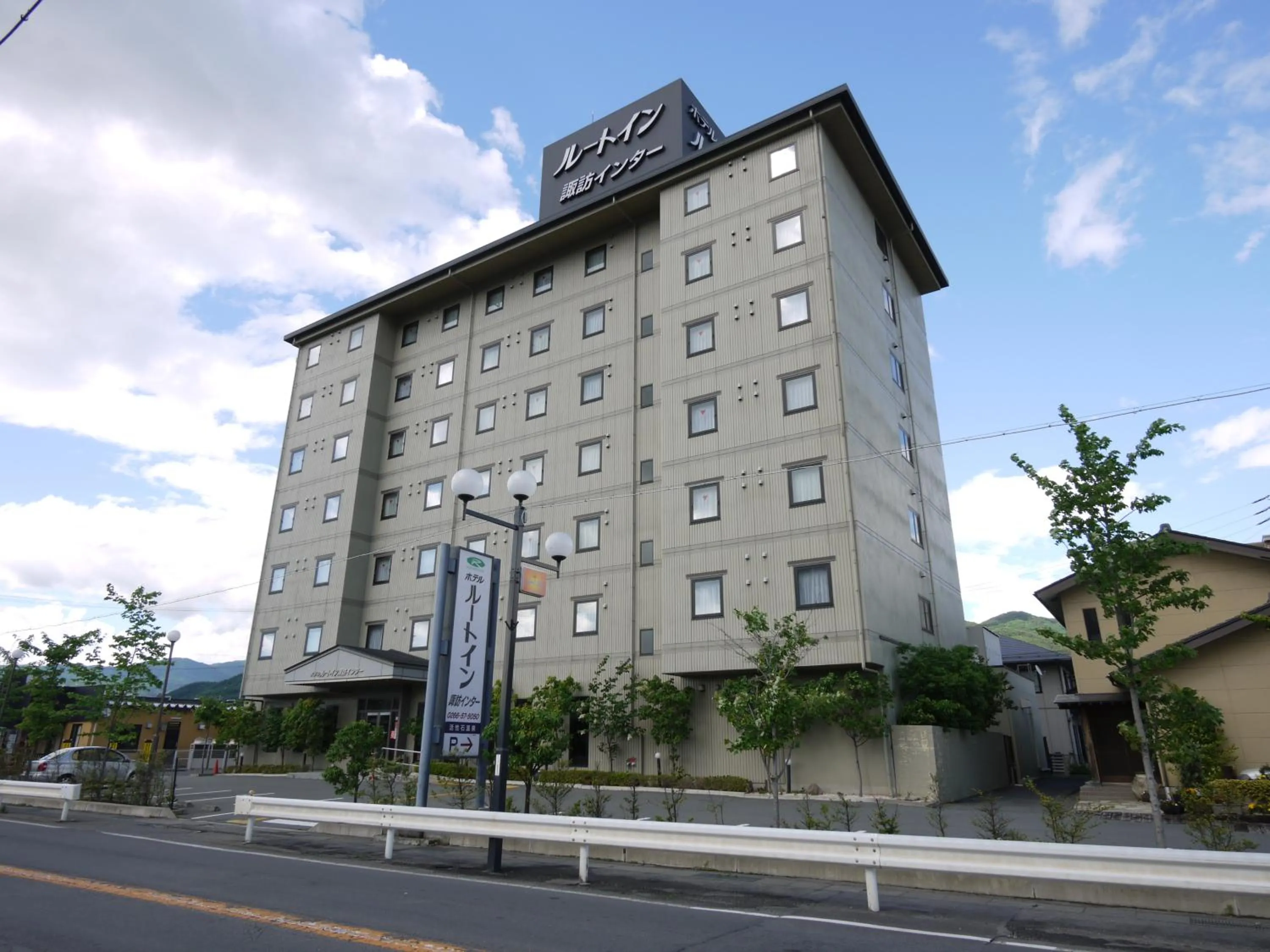 Property building in Hotel Route-Inn Suwa Inter