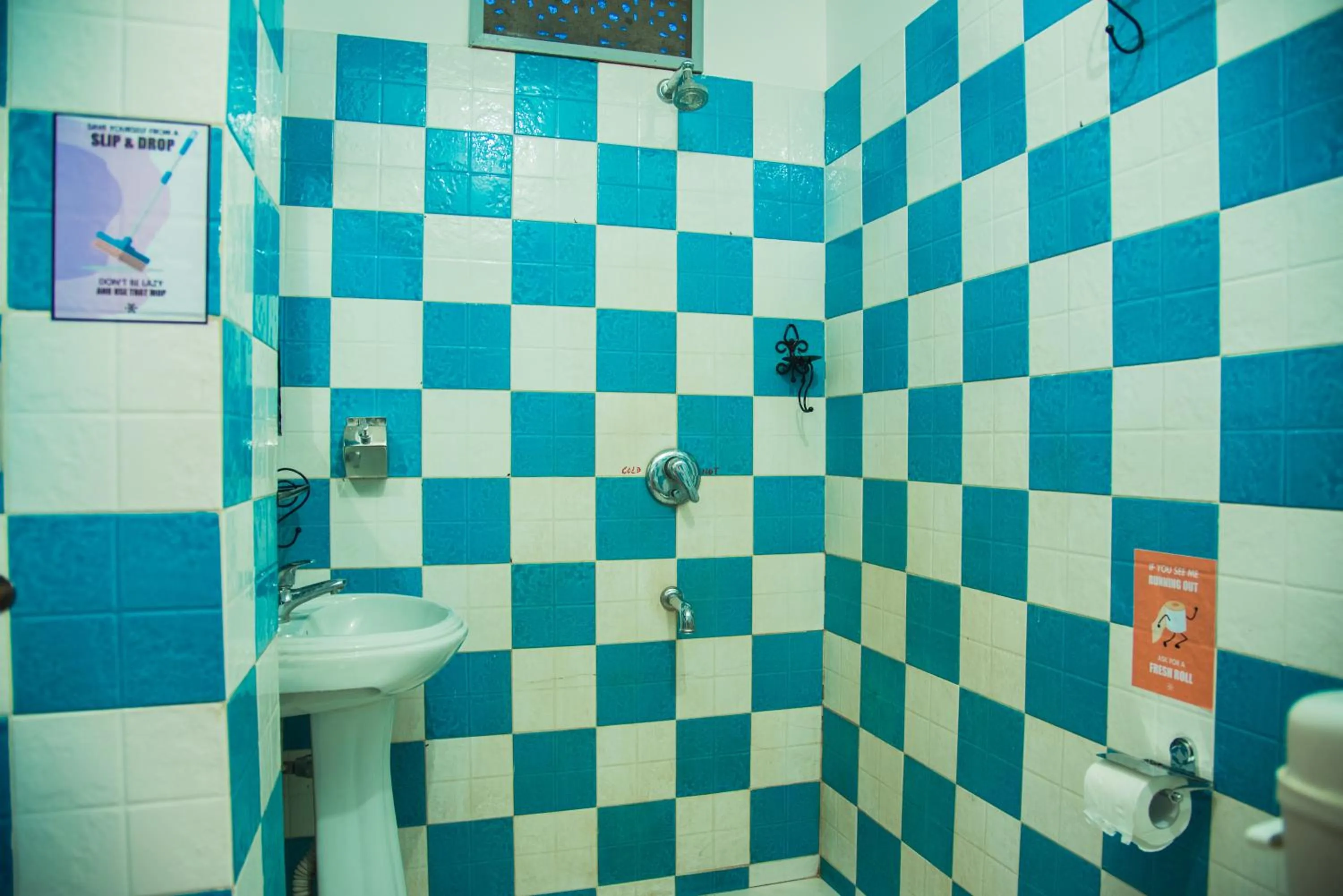 Toilet in Zostel Jodhpur, Clock Tower