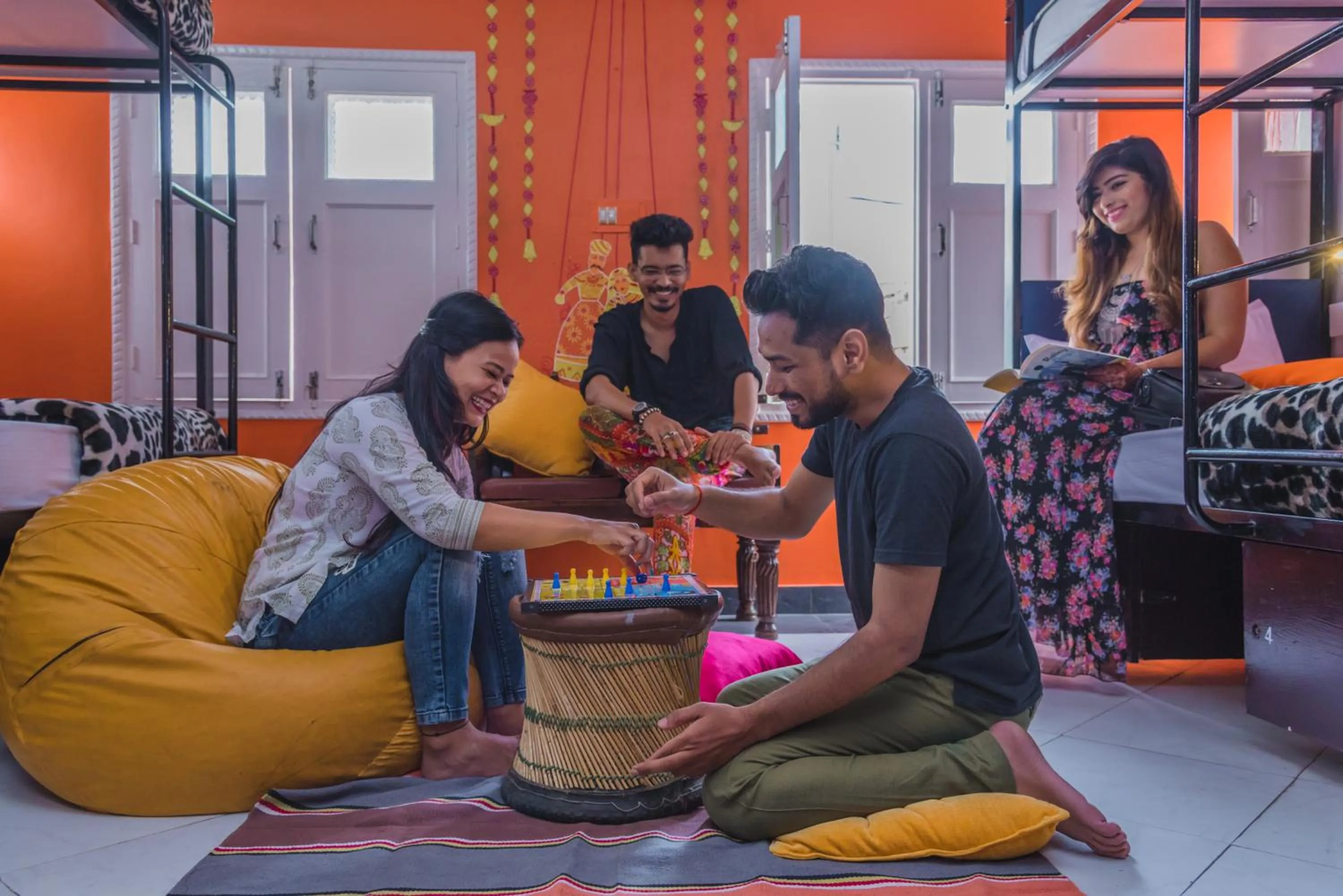 bunk bed in Zostel Jodhpur, Clock Tower