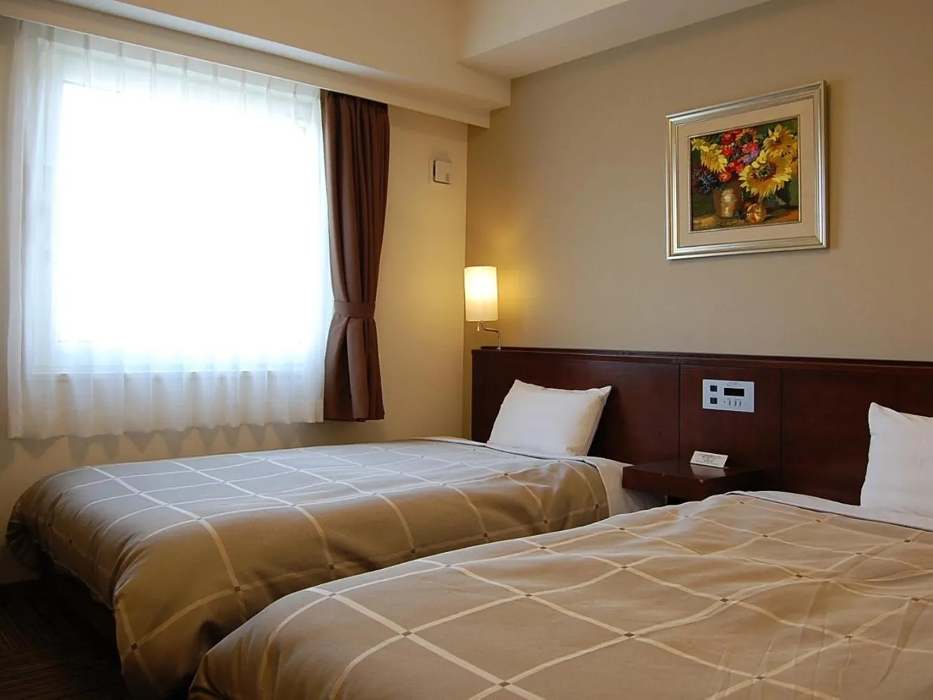 Bed in Hotel Route-Inn Nabari