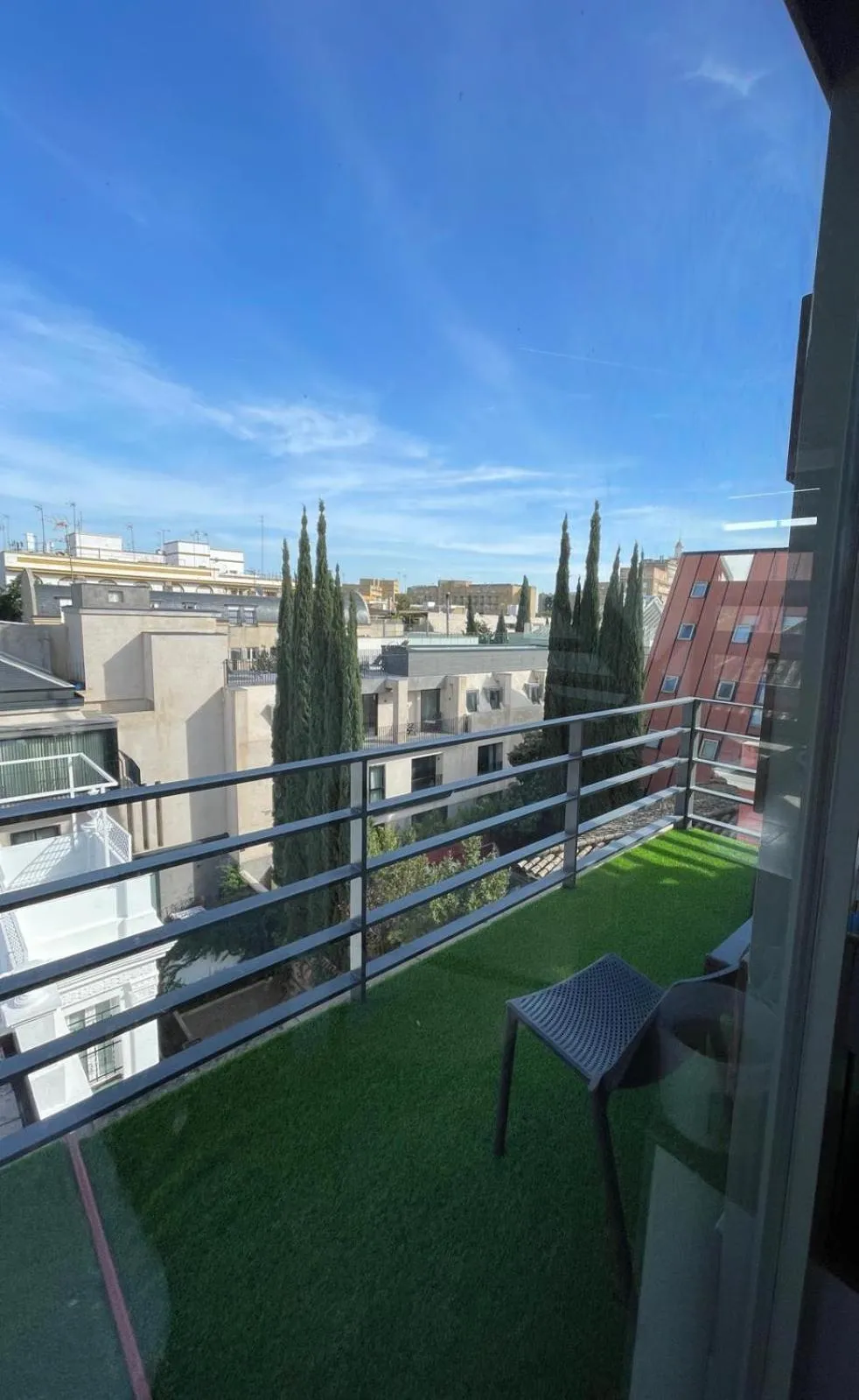 Balcony/Terrace in Urban House Siurot 33