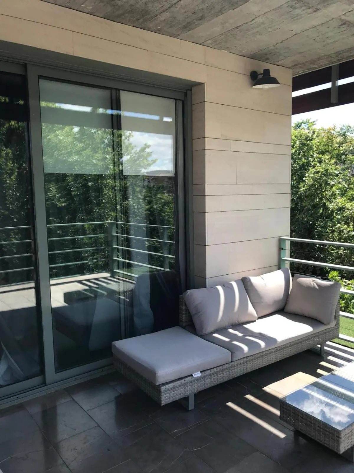 Balcony/Terrace in Urban House Siurot 33