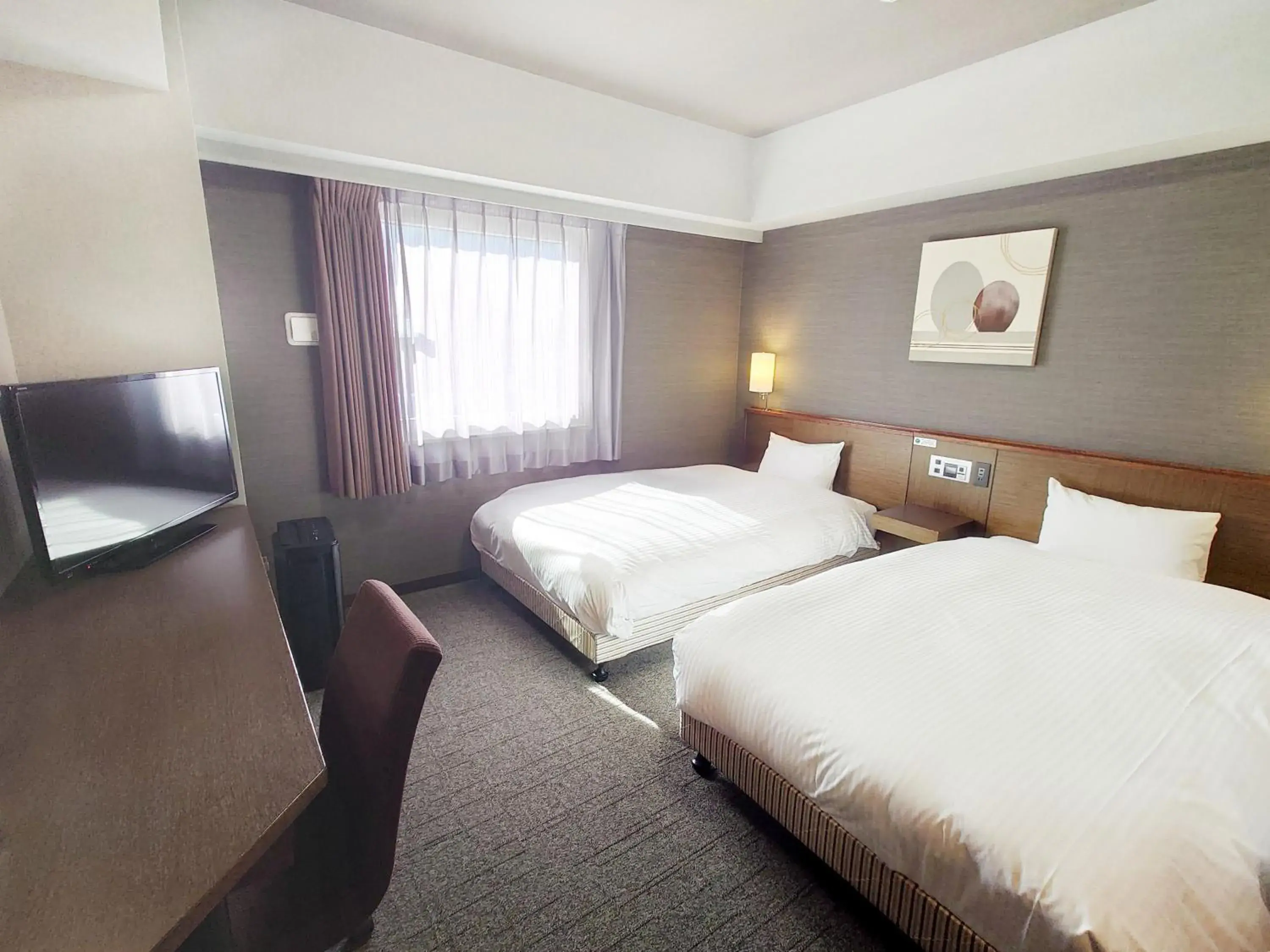 Twin Room - single occupancy - Non-Smoking in Hotel Route-Inn Komagane Inter Twin Room - single occupancy - Non-Smoking in Hotel Route-Inn Komagane Inter