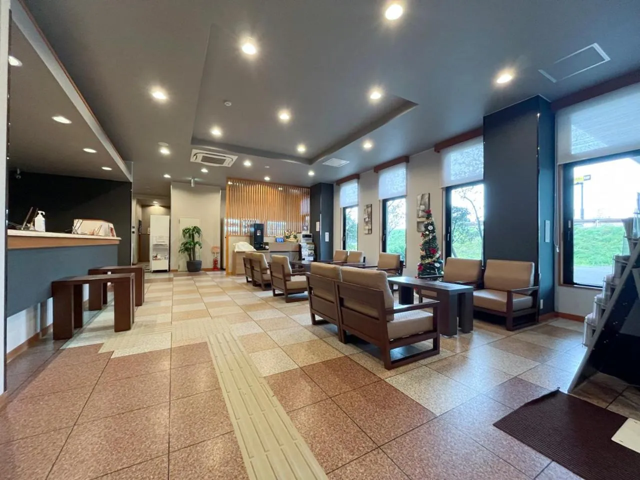 Lobby or reception in Hotel Route-Inn Jouetsu