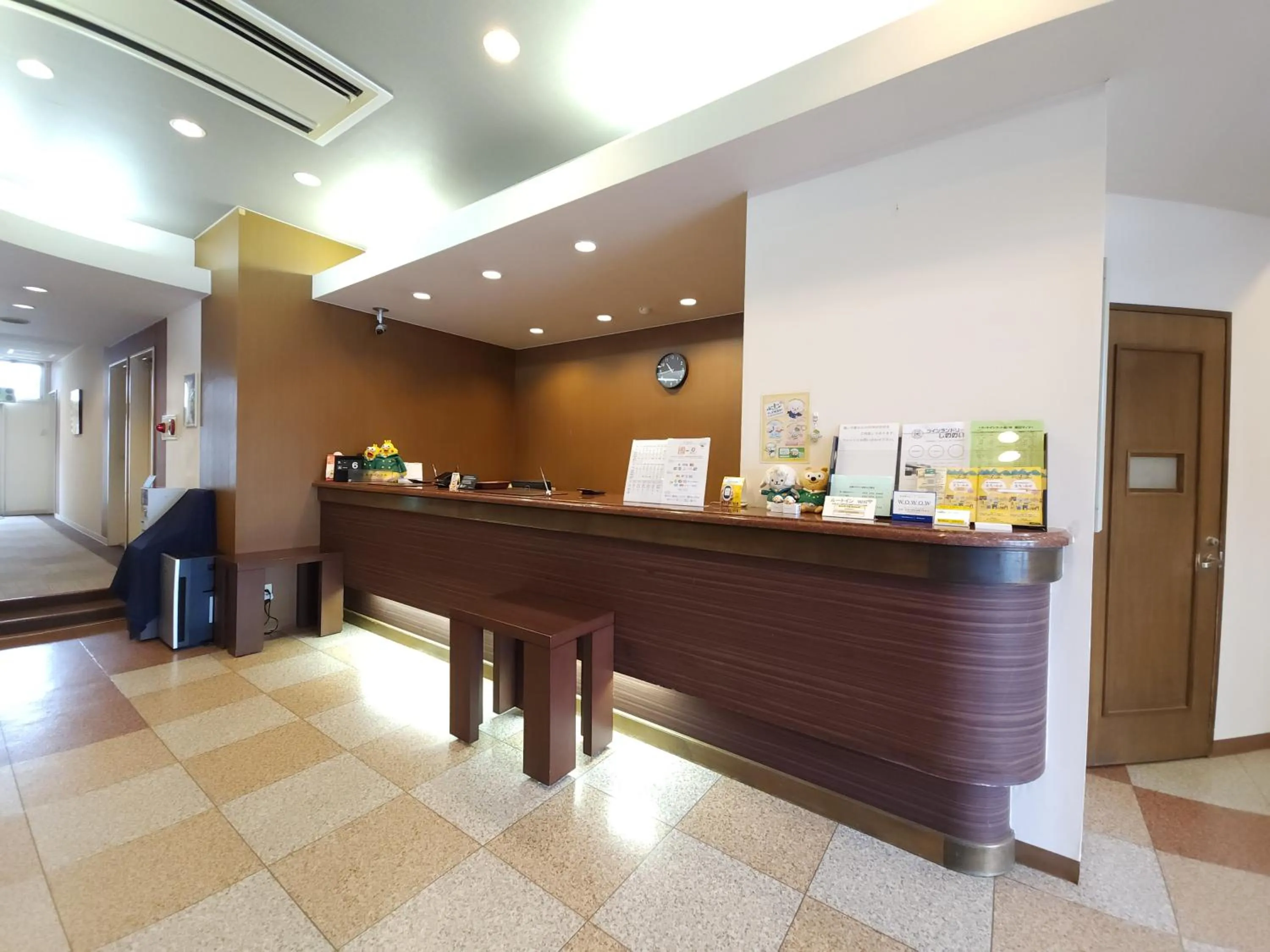 Lobby or reception in Hotel Route-Inn Court Shinonoi